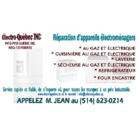 Électro-Québec - Réparation d'appareils électroménagers