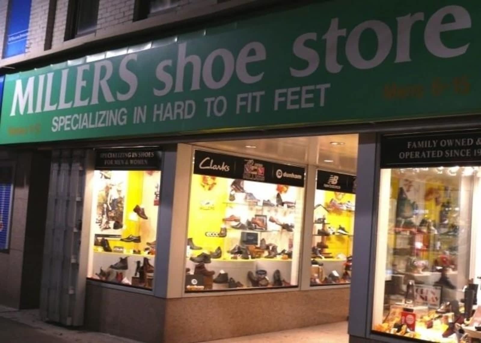Miller's Shoe Store - 130 James St N, Hamilton, ON