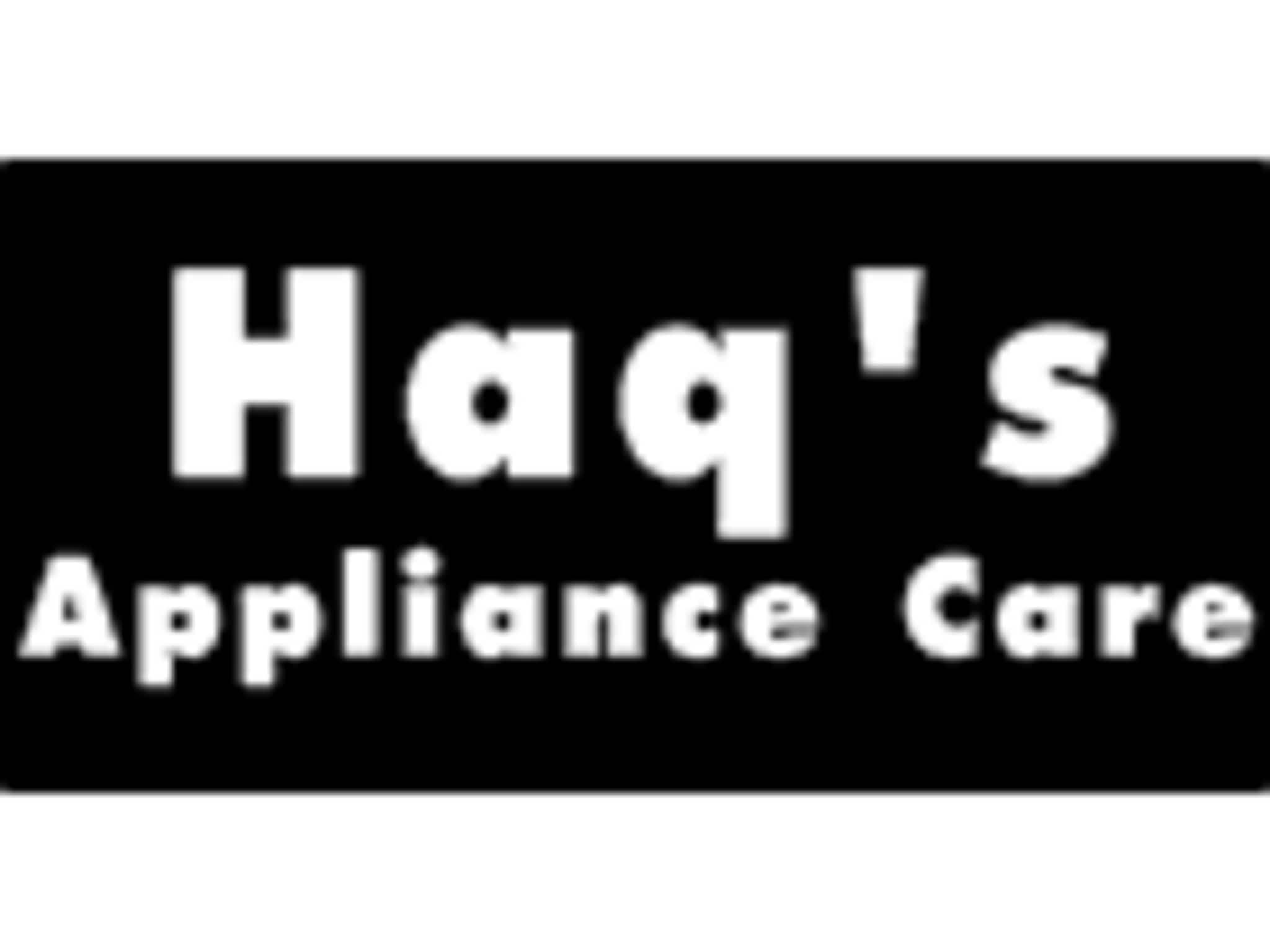 photo Haq's Appliance Care