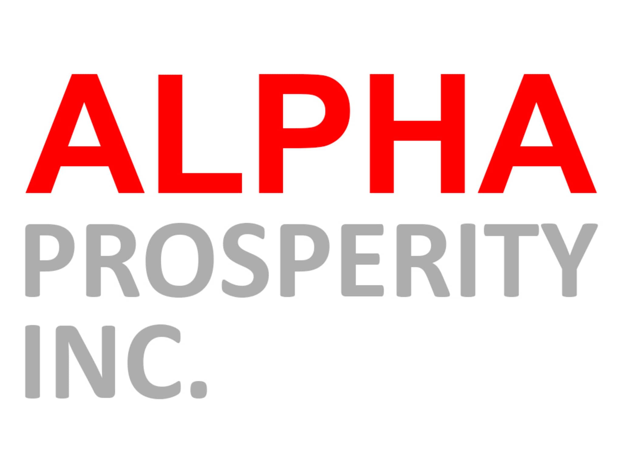 photo Alpha Prosperity Inc