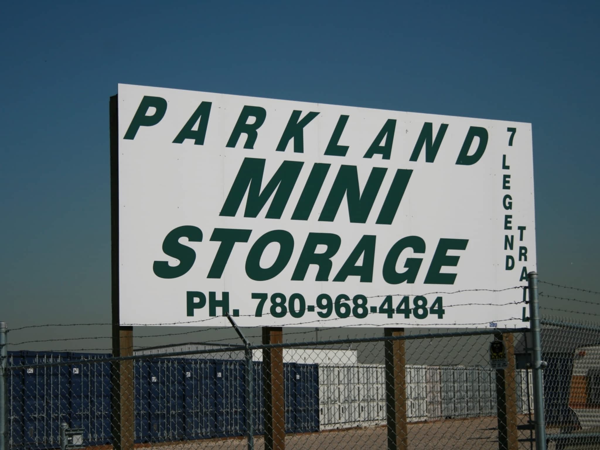 photo Parkland Mini Storage Ltd