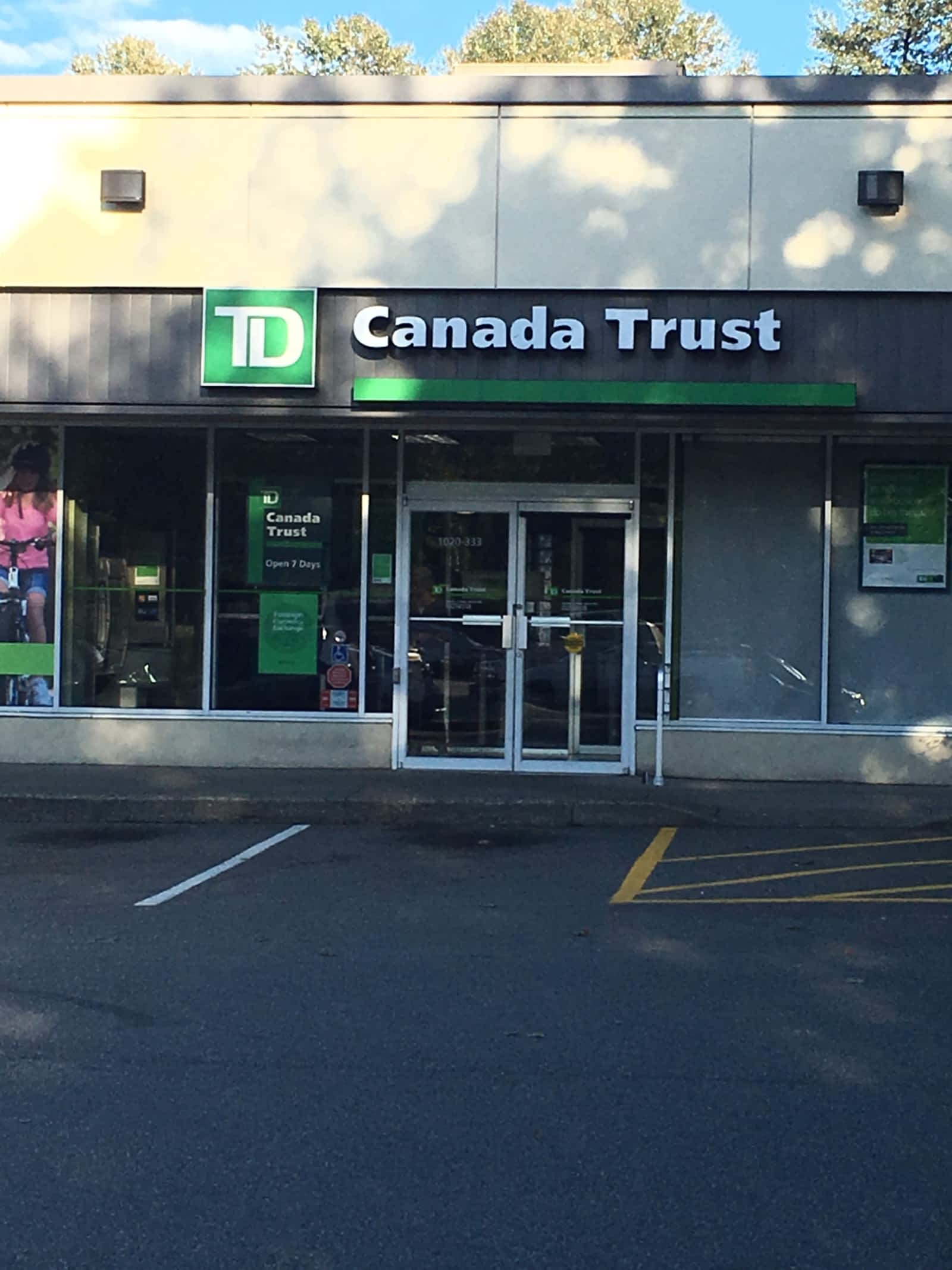 TD Canada Trust - Opening Hours - 1020-333 Brooksbank Ave, North