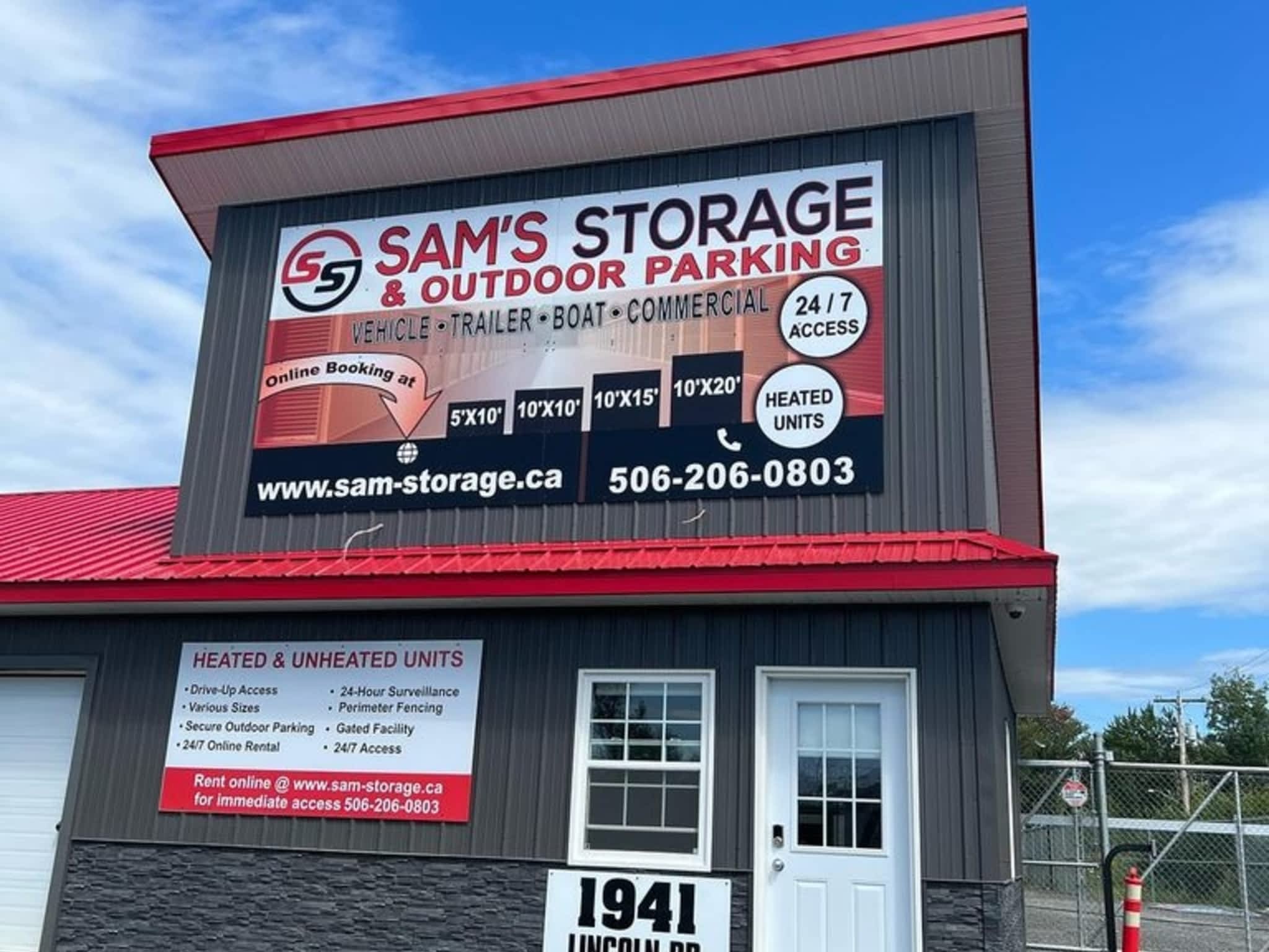 photo Sam's Storage & Dumpster Rental & Outdoor Parking (Online Rental 24/7)