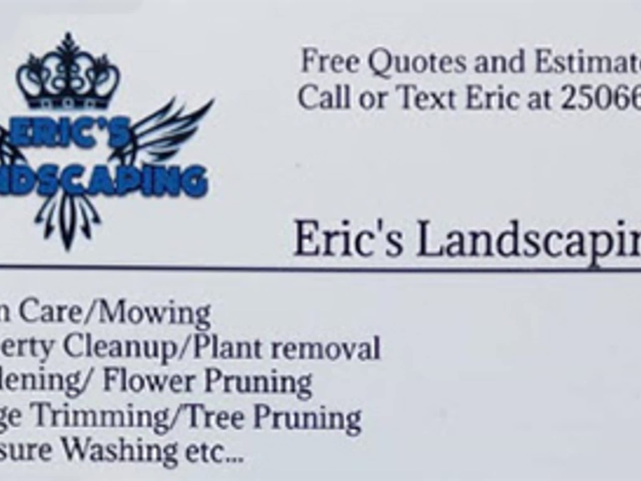 photo Eric's Landscaping