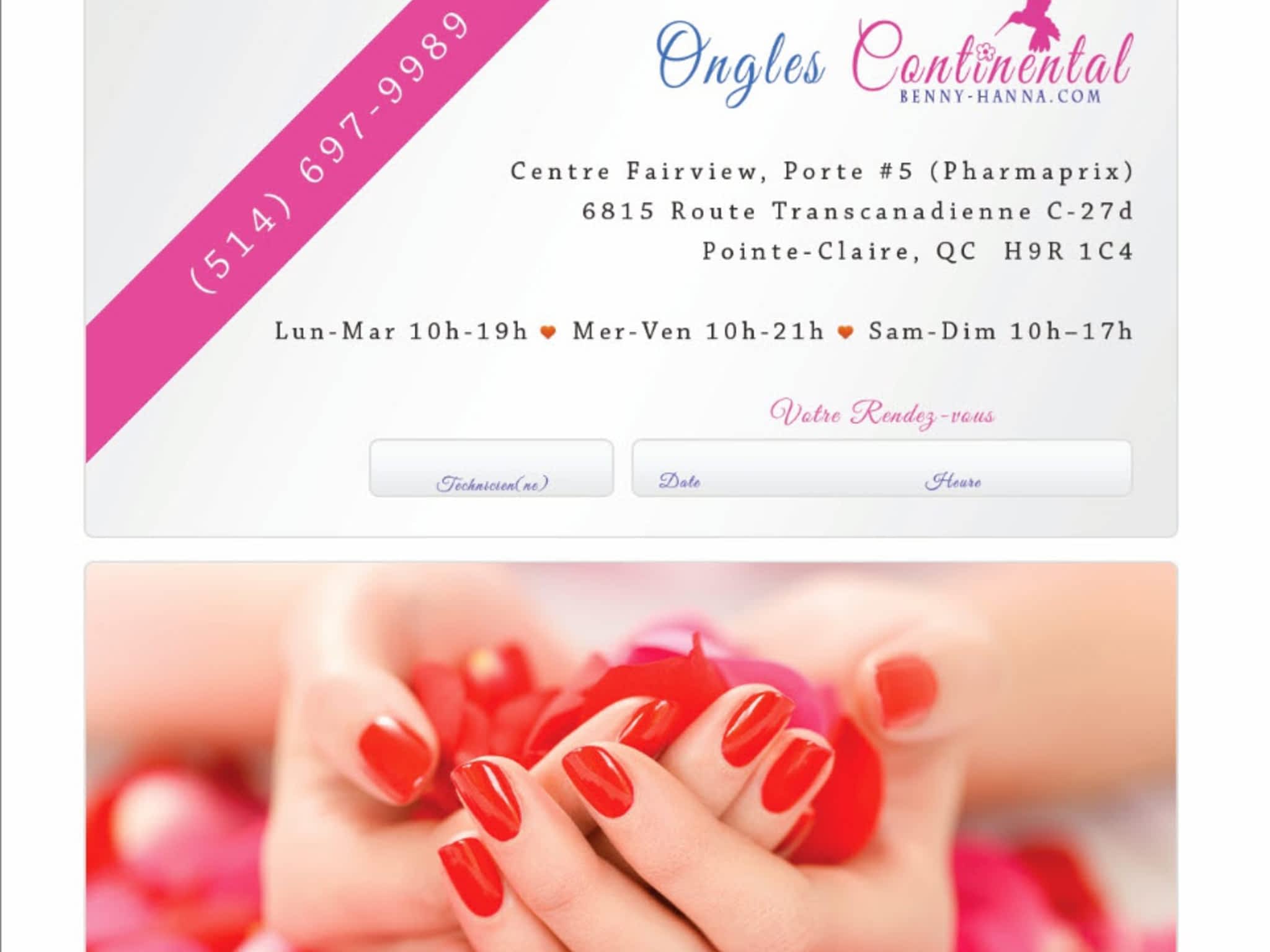 photo Ongles Continental Fairview