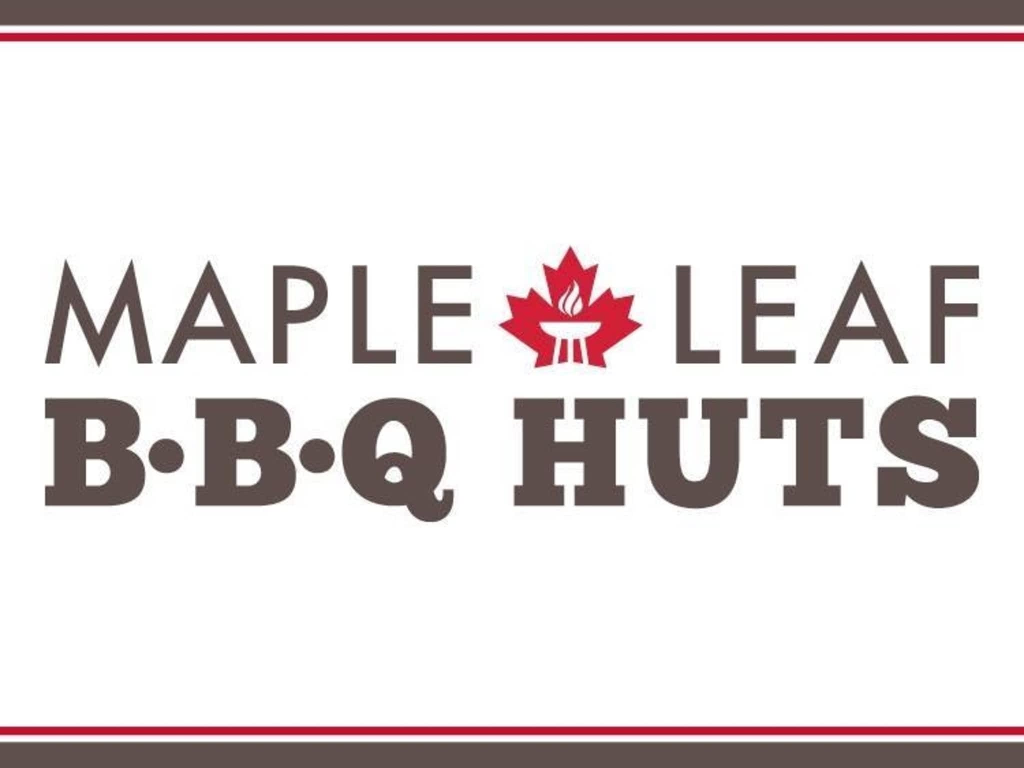 photo Maple Leaf BBQ Huts