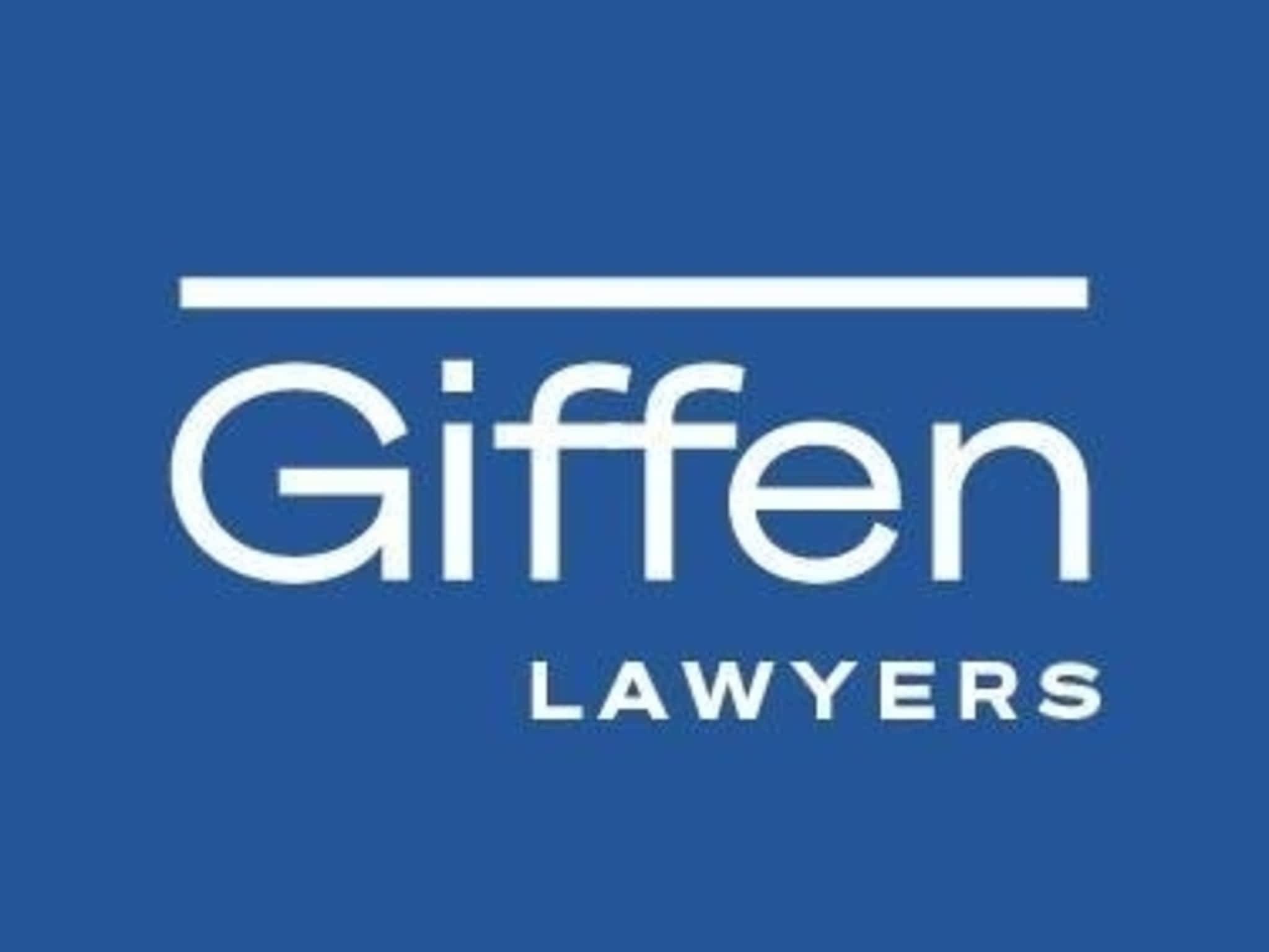 photo Giffen LLP Lawyers