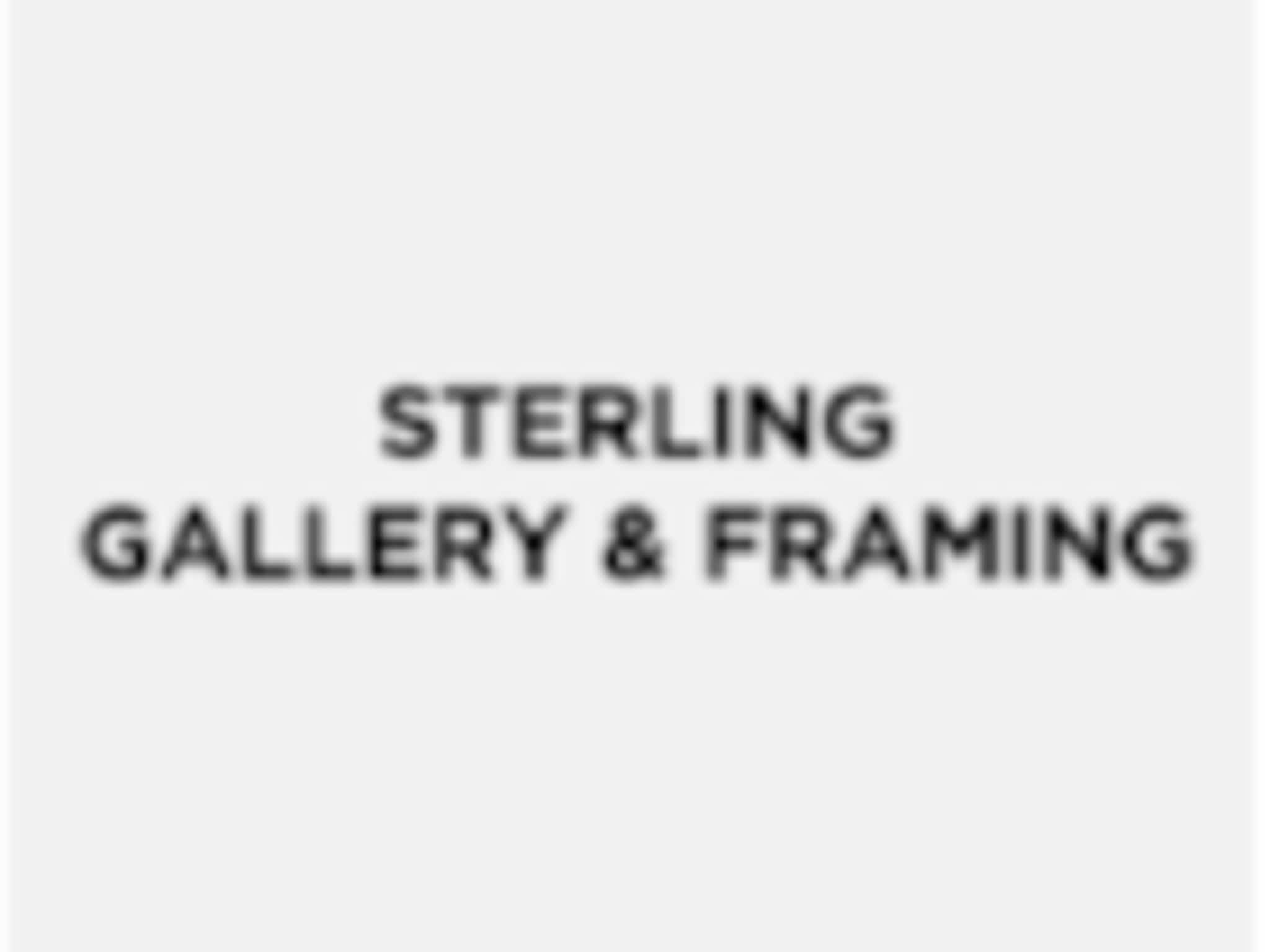 photo Sterling Gallery