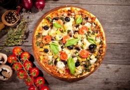 Dig in to a gourmet pizza pie in Yorkville