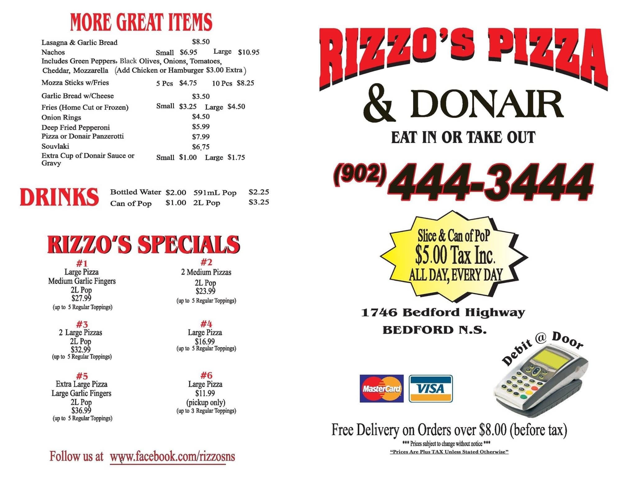photo Rizzo's Pizza & Donair