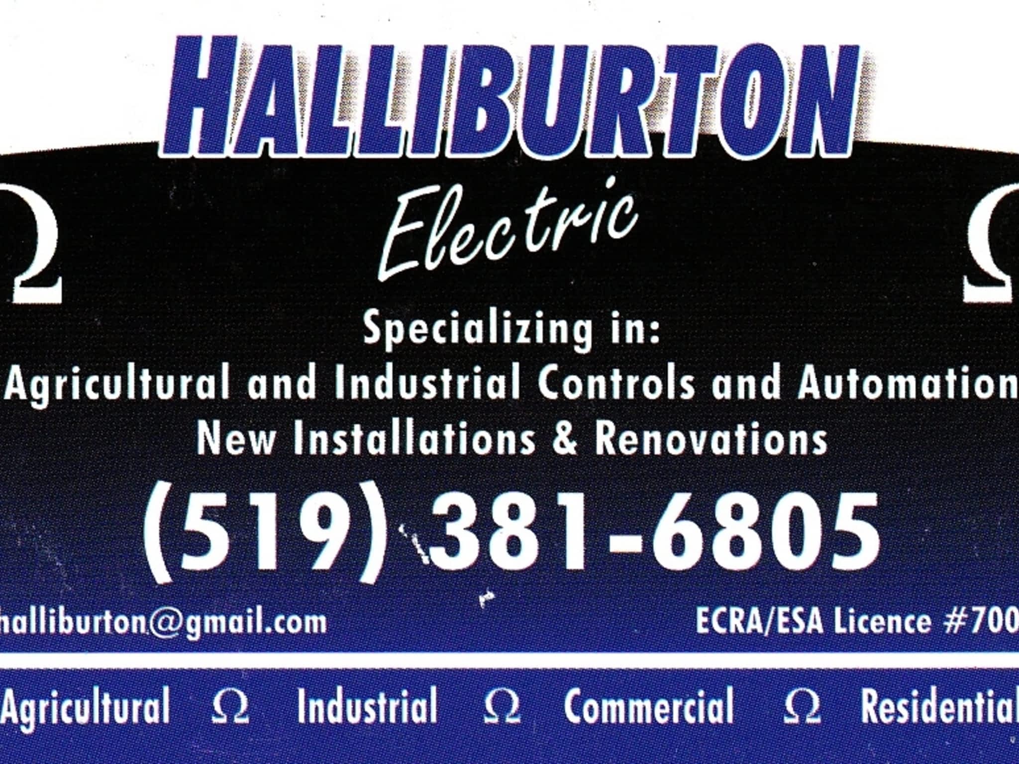 photo Halliburton Electric
