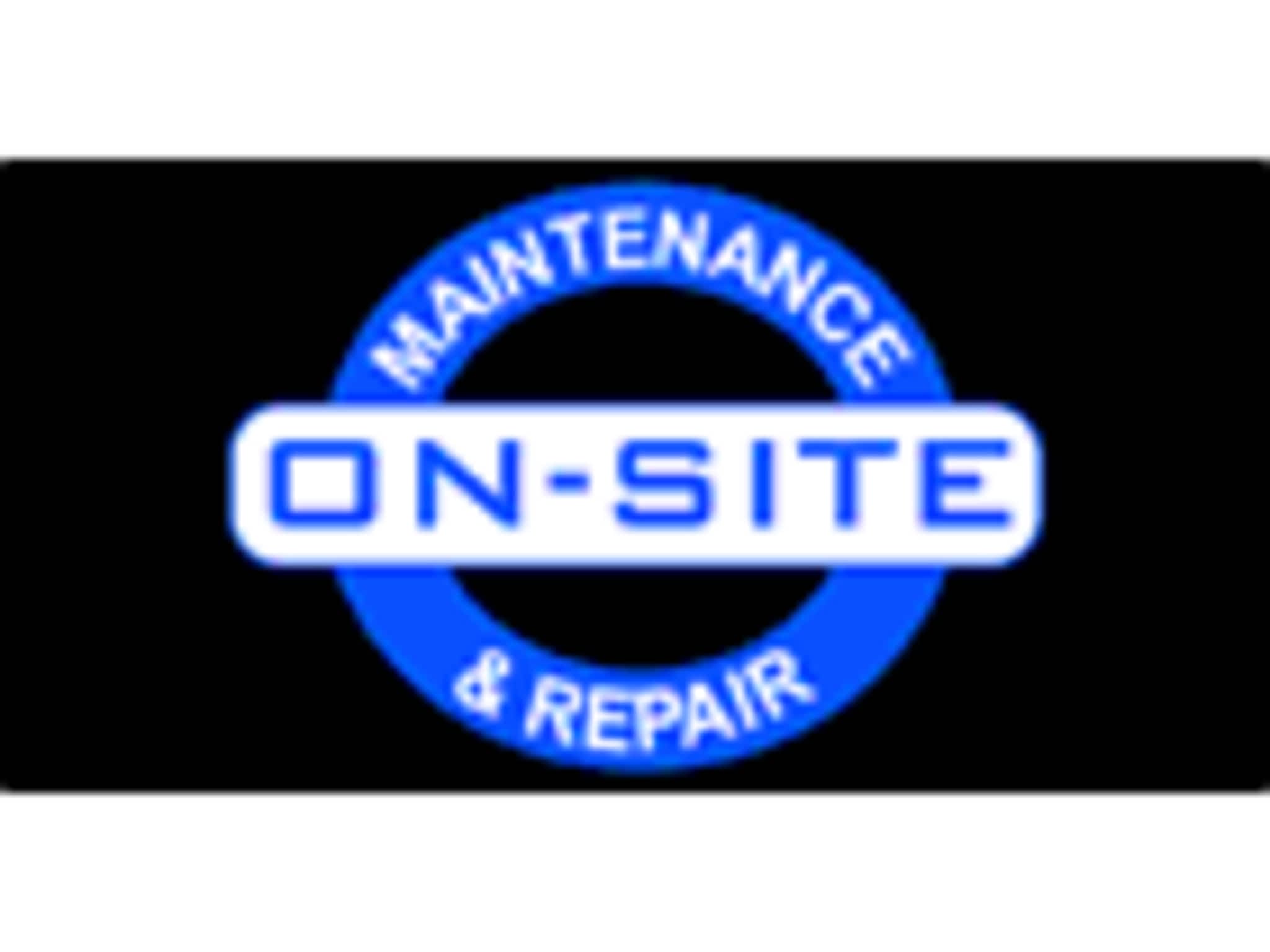 photo On-Site Maintenance & Repairs Inc