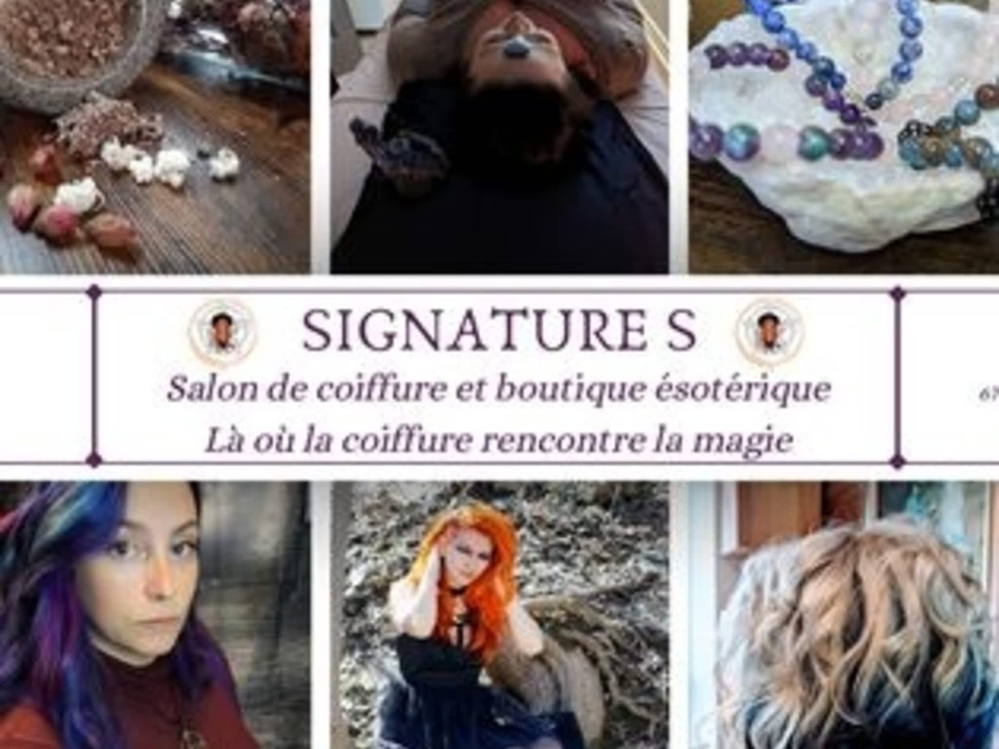 photo Signature S Coiffure & Boutique Ésotérique