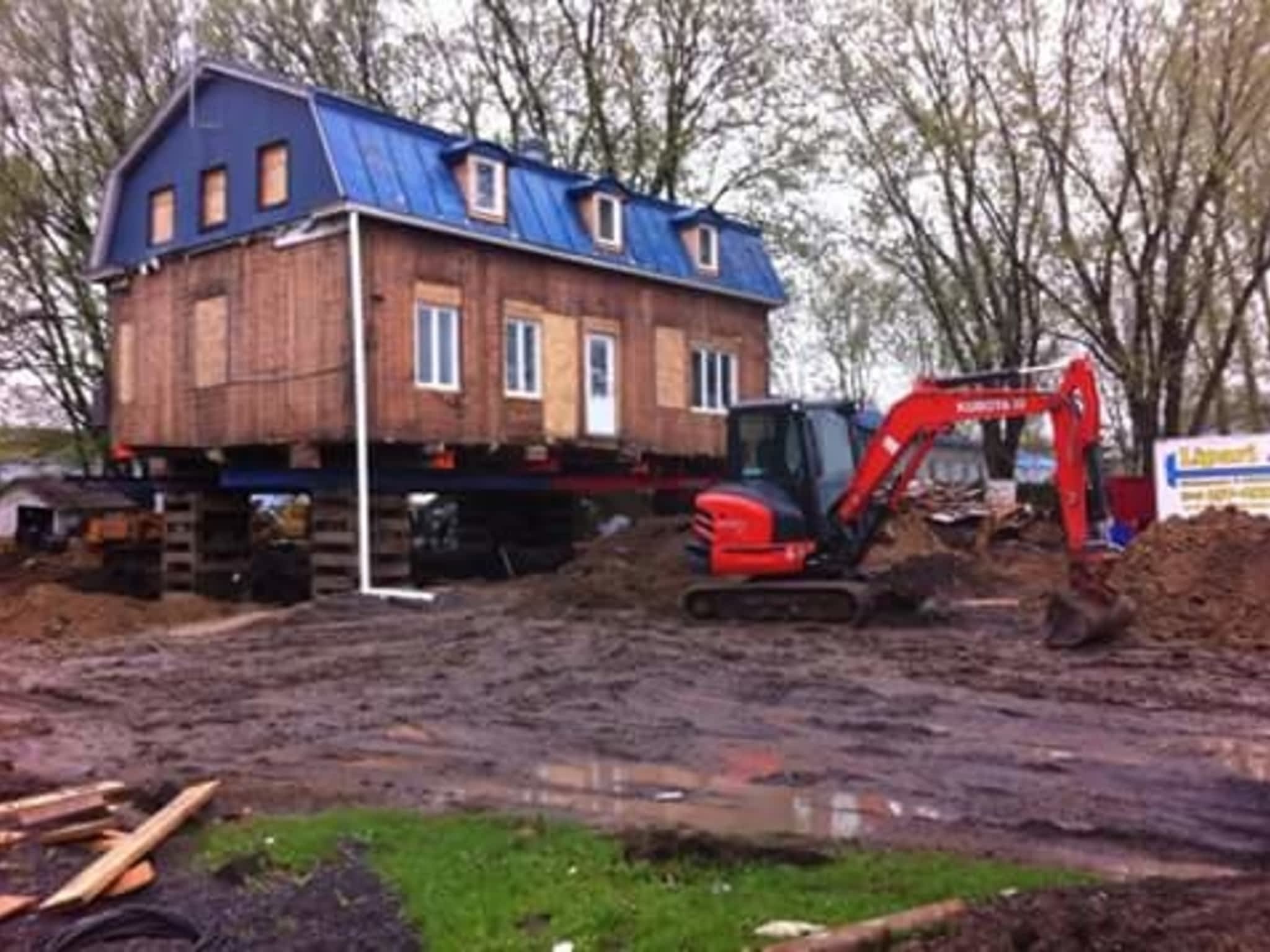 photo J P Fafard Levage de Maisons Inc