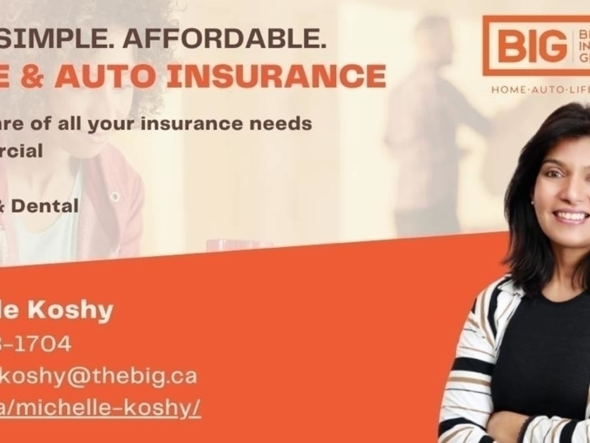 photo Michelle Koshy Insurance Broker Billyard Insurance Group Inc