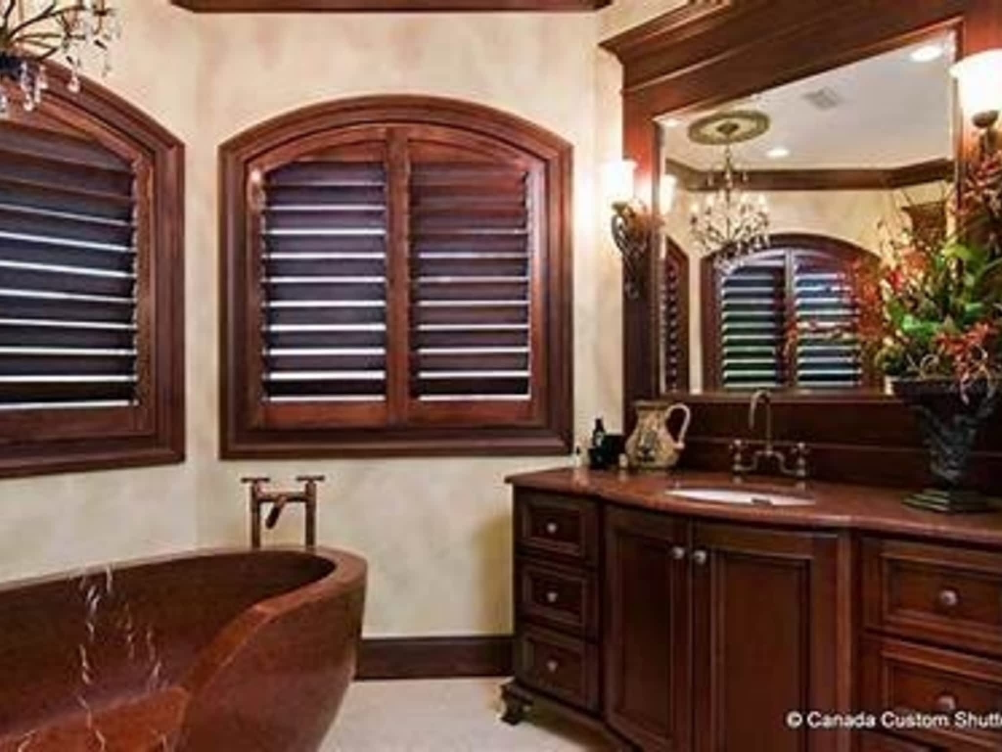 photo Canada Custom Shutters