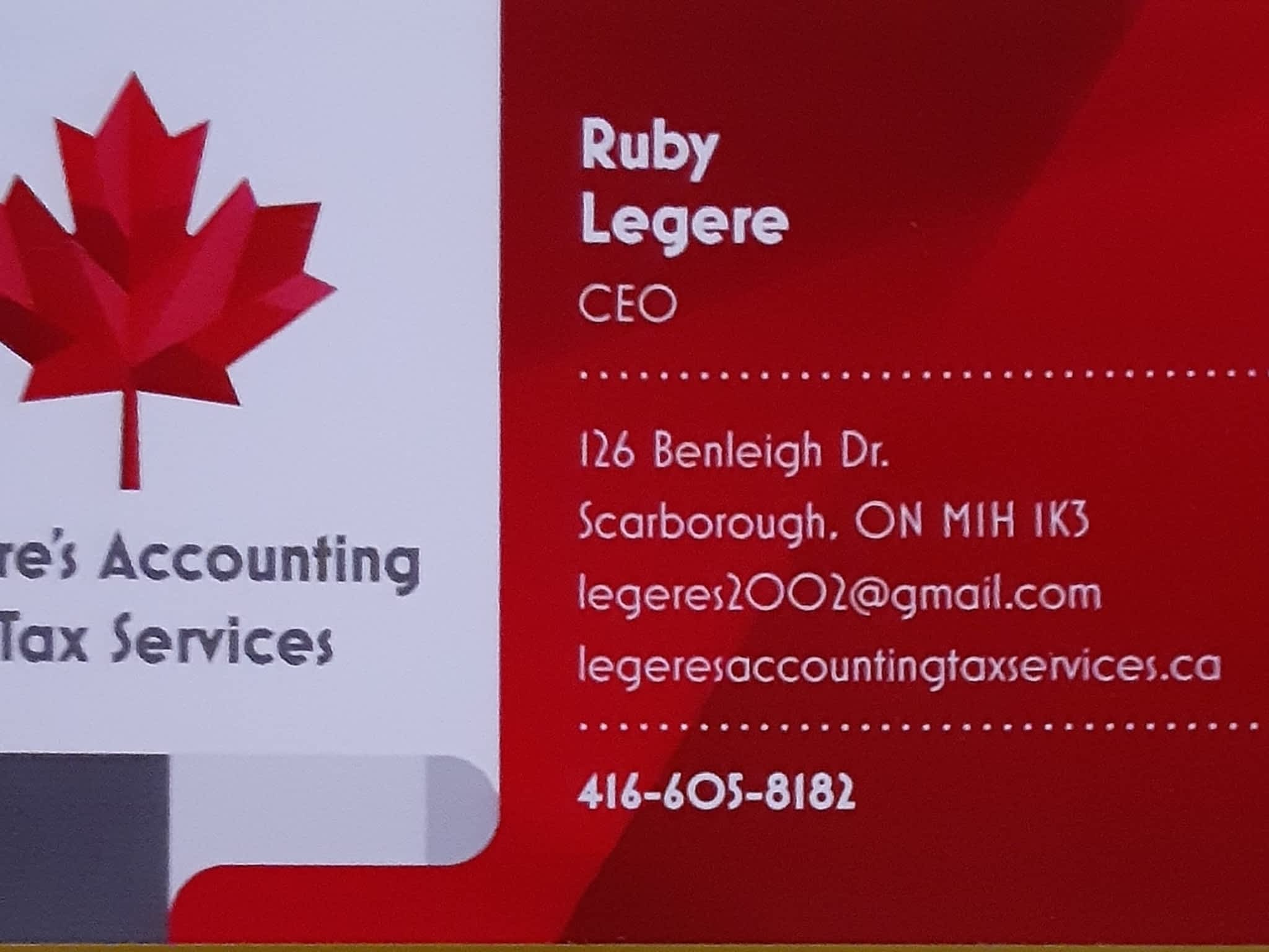 photo Legere's Accounting & Tax Services Inc.