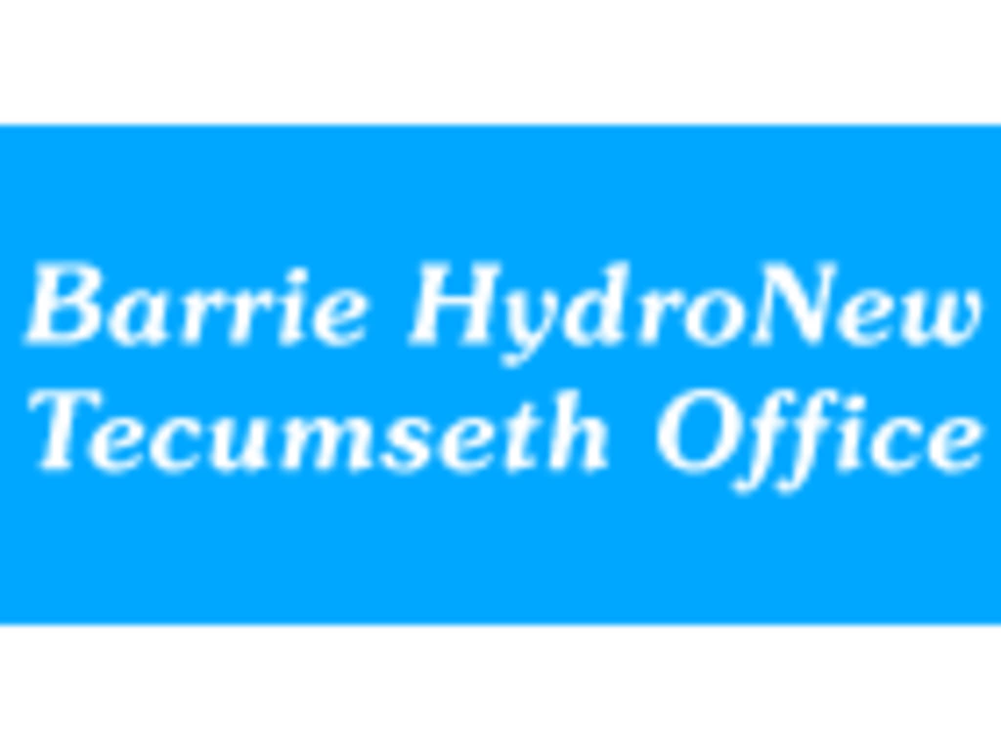 photo Barrie HydroNew Tecumseth Office