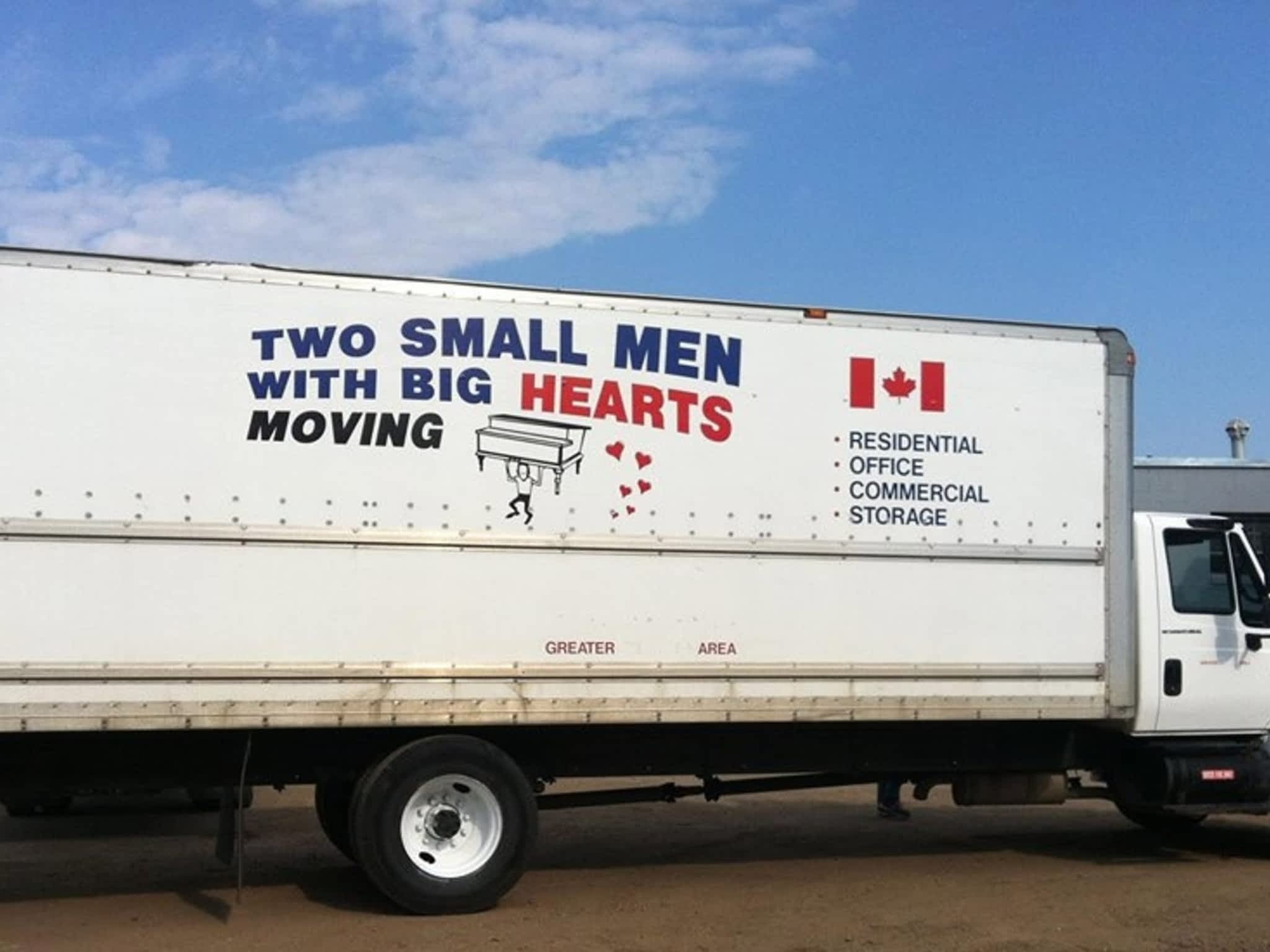 photo Two Small Men With Big Hearts Moving Company
