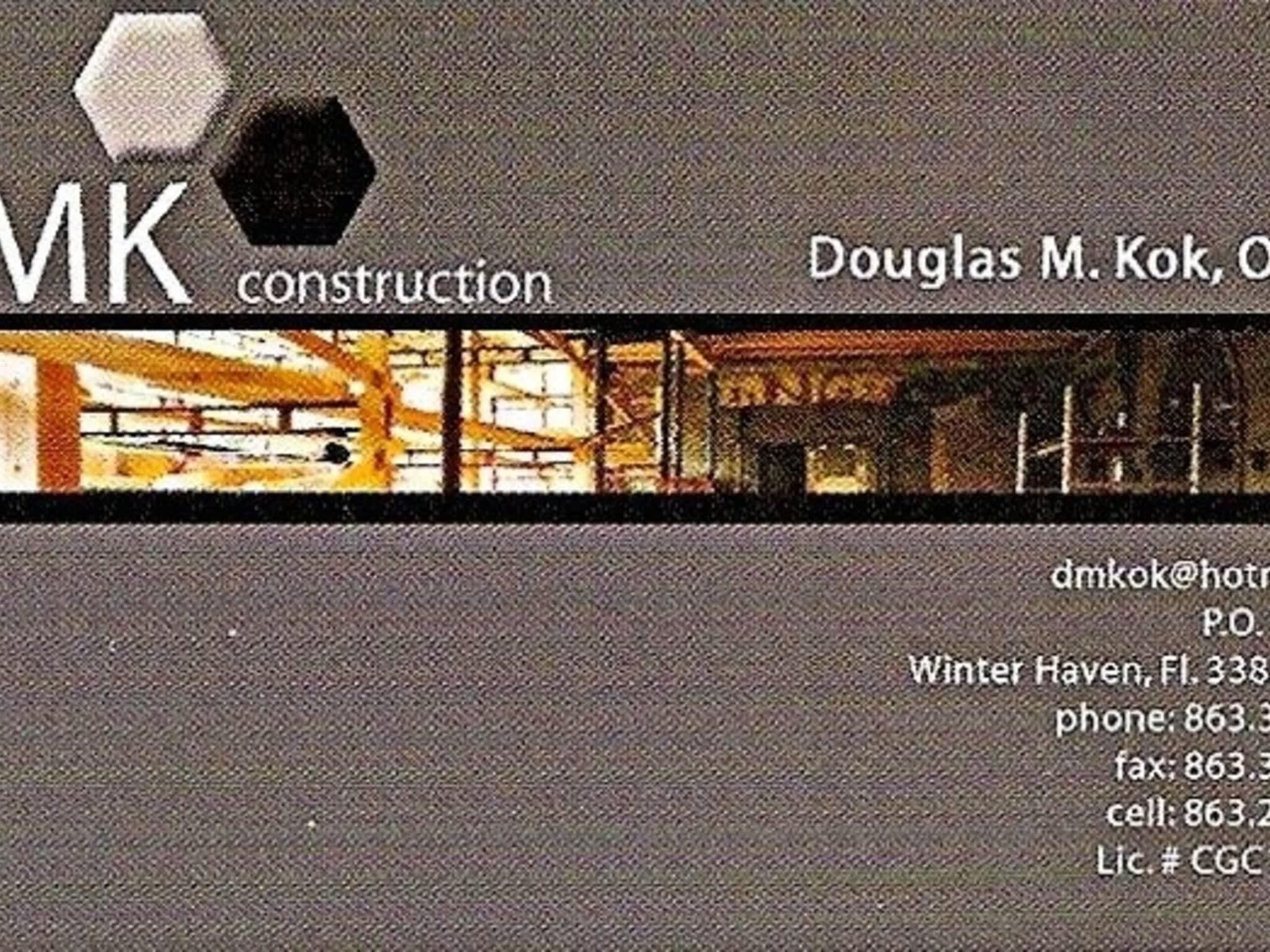 photo DMK Construction