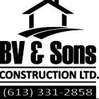 BV & Sons Construction - Logo