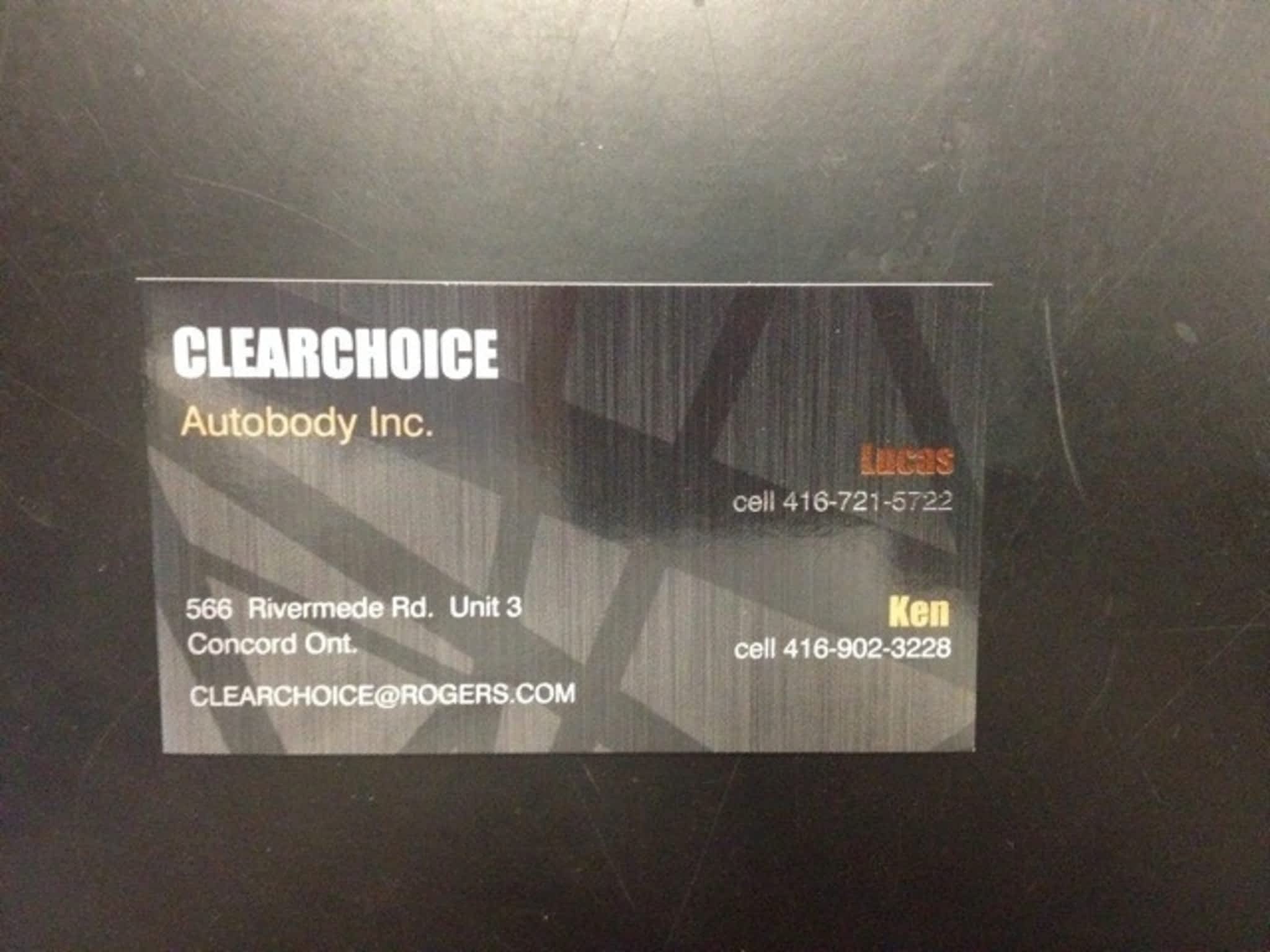 photo Clearchoice Autobody Inc.