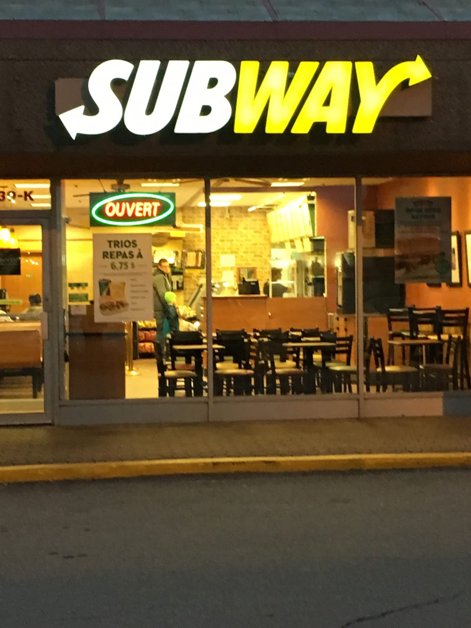 Subway - Opening Hours - 3339K Boulevard des Sources ...