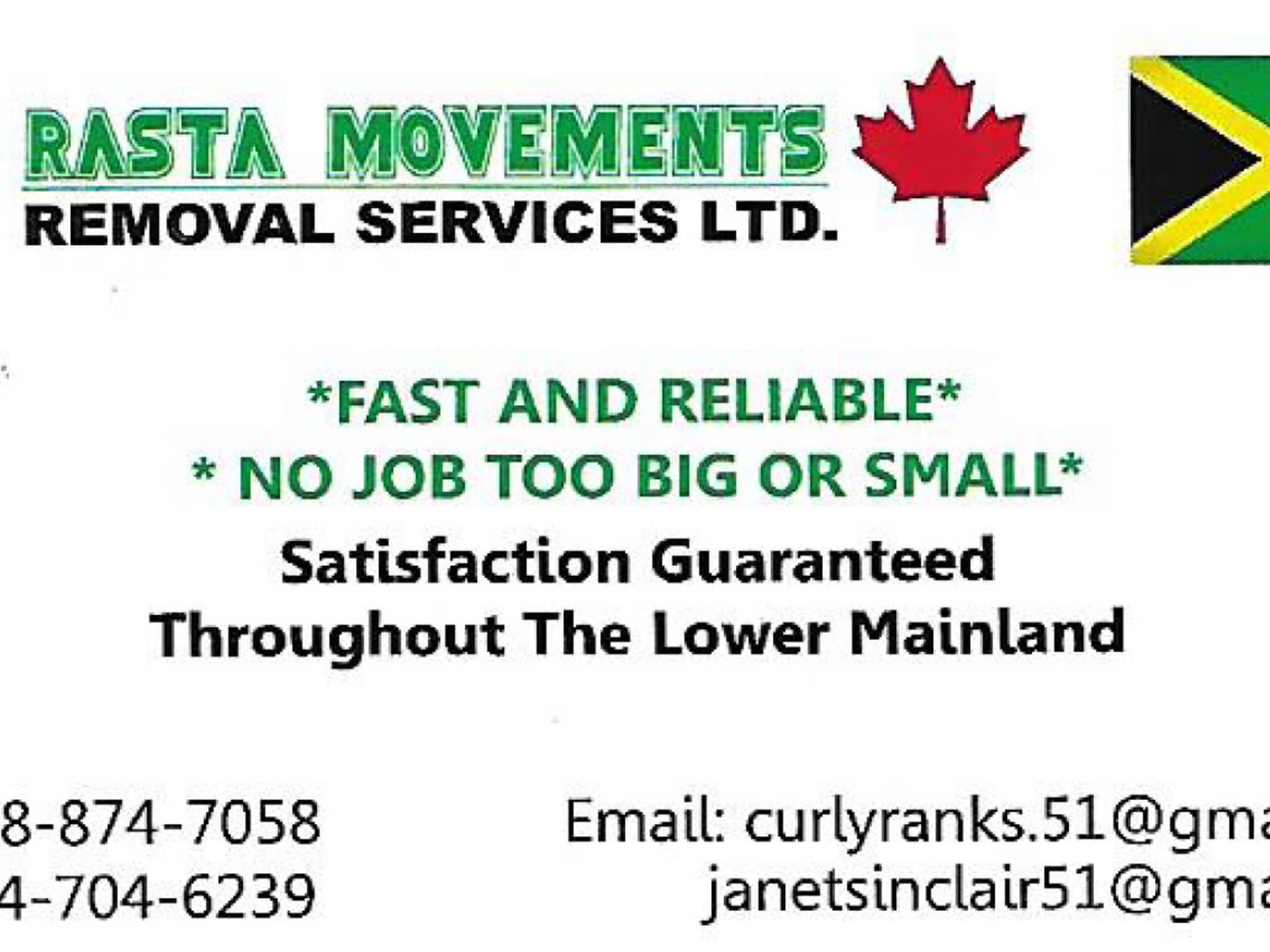 photo Rasta Movement Removal Services Ltd