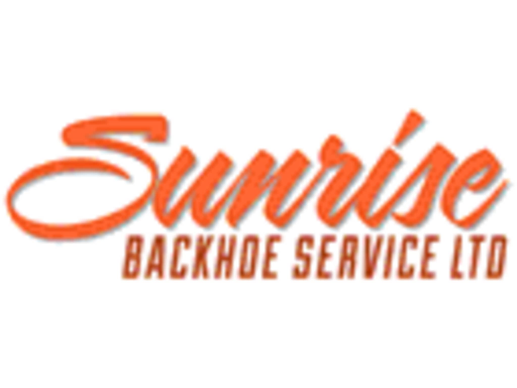 photo Sunrise Backhoe Service Ltd