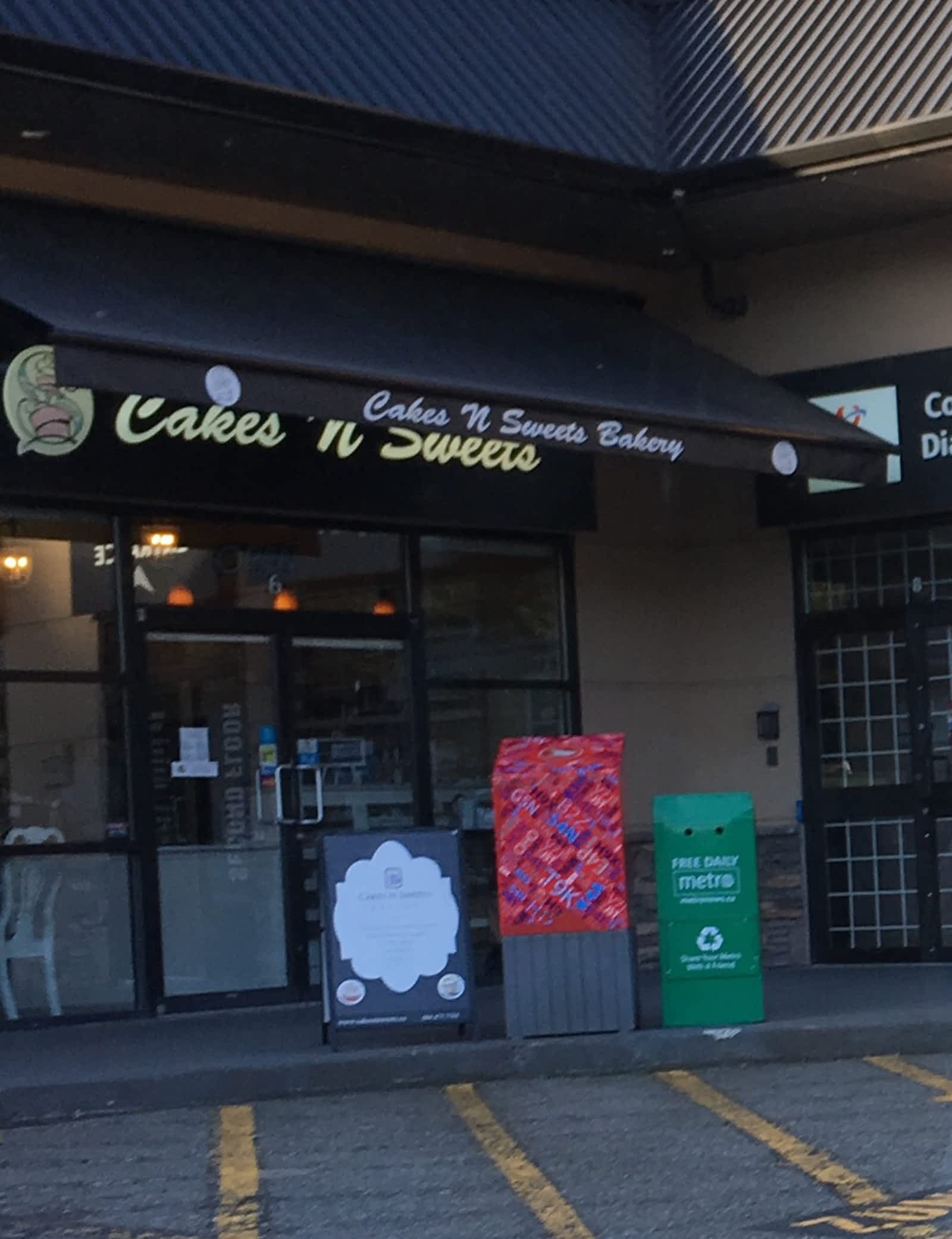 Cakes N Sweets Bakery Opening Hours 62773 Hwy, Coquitlam, BC