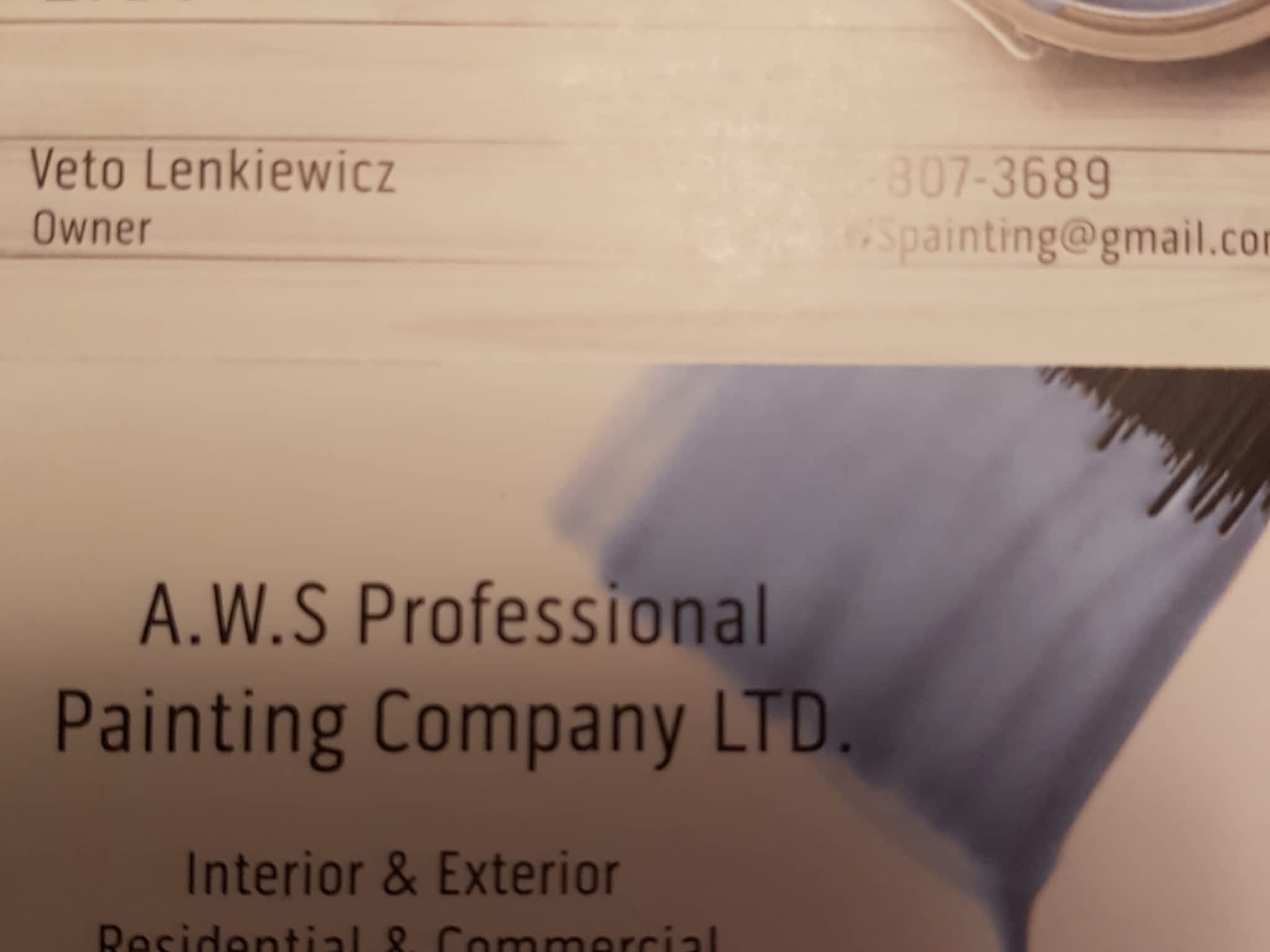 photo A.W.S Professional Painting Company Ltd