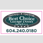 Best Choice Garage Door Services - Portes de garage