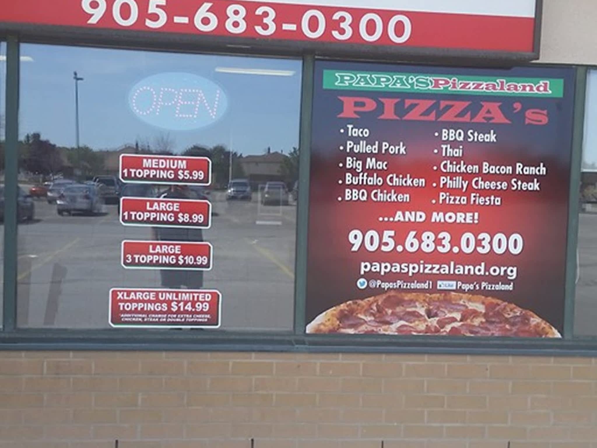 photo Papa's Pizza Land