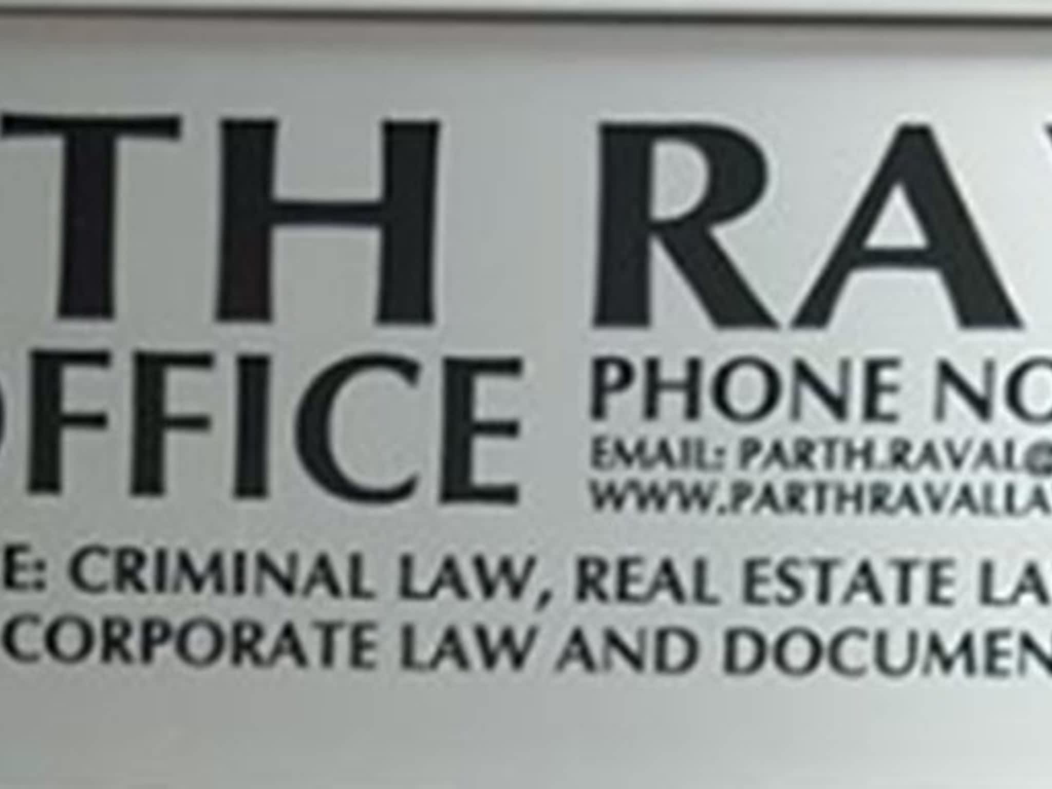 photo Parth Raval Law Office
