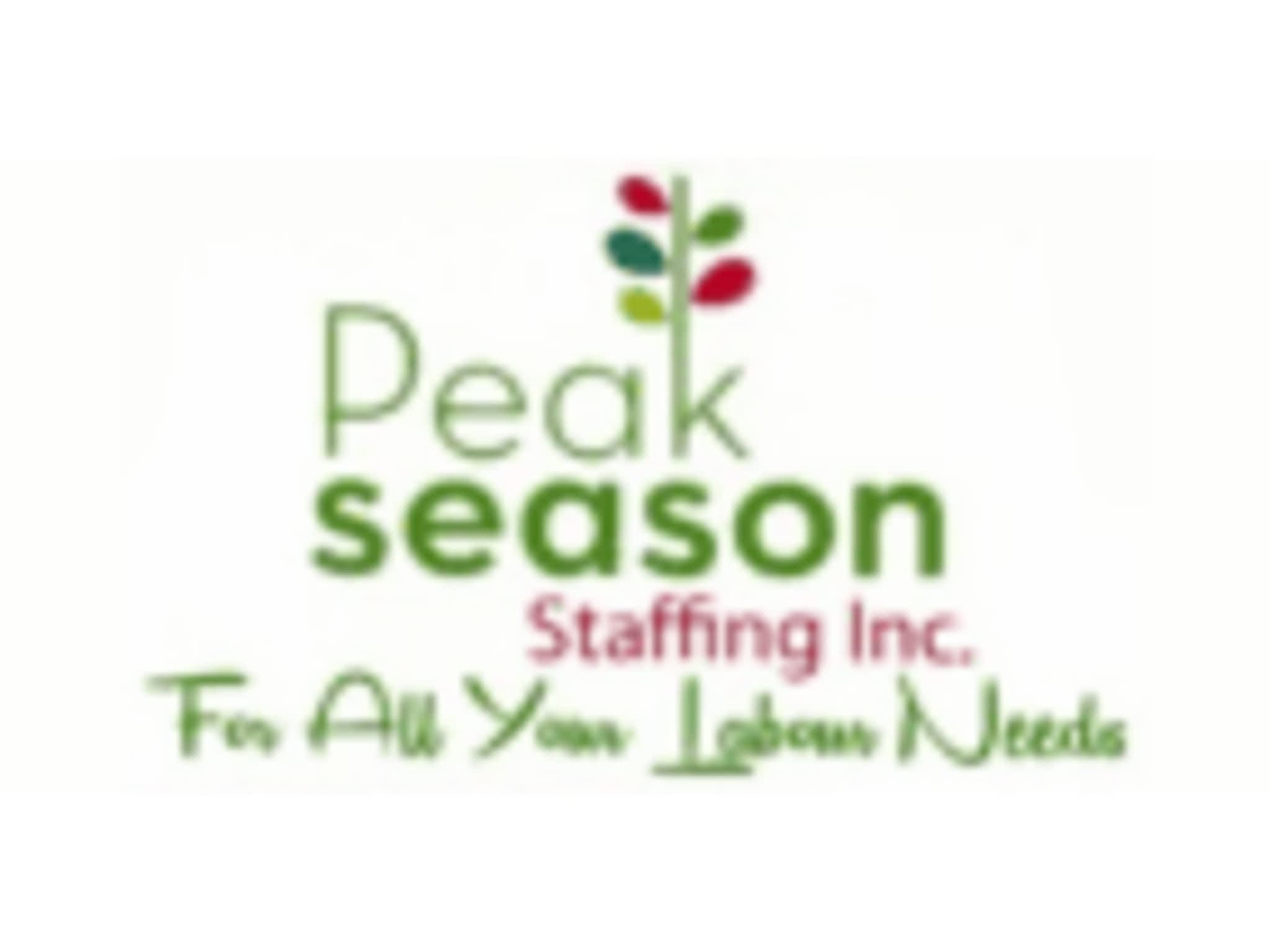 photo Peak Season Staffing