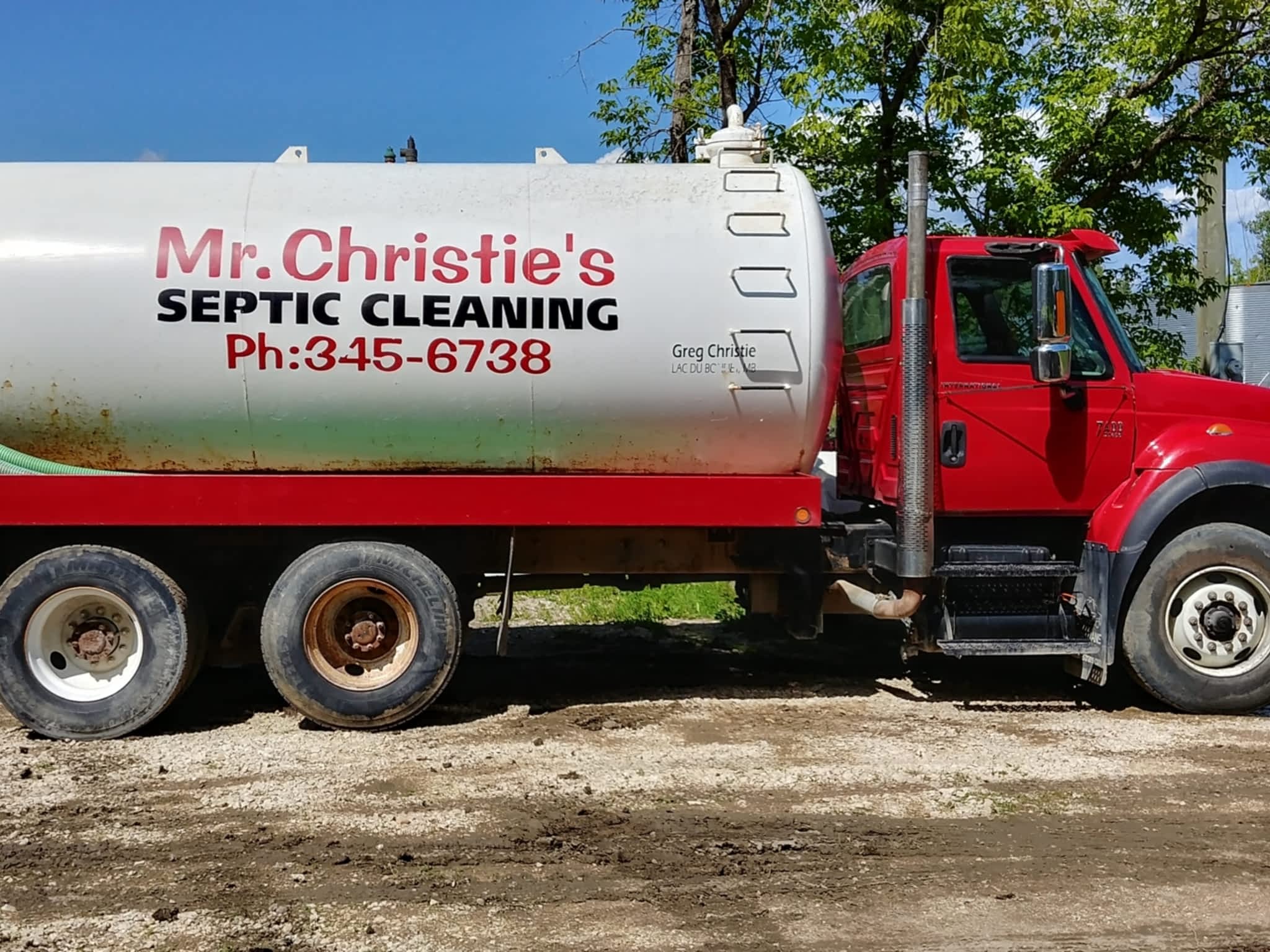Mr Christie's Septic Cleaning 2016 Lac Du MB 341 Zolondek