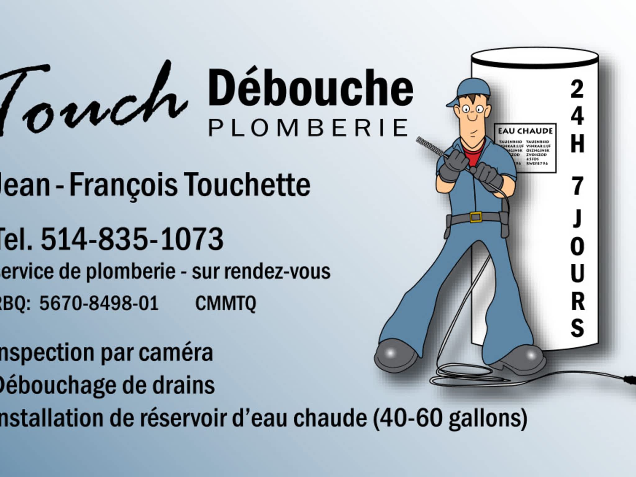 photo Plomberie Touch Debouche