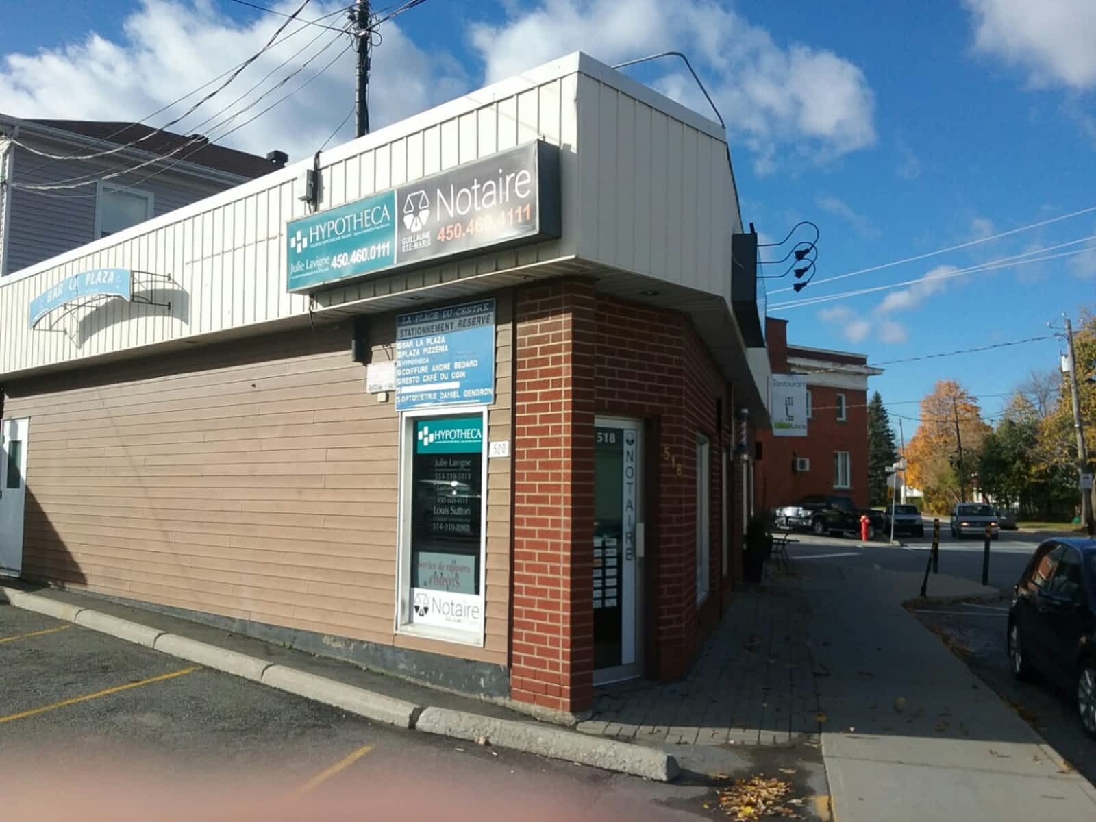 Guillaume SteMarie Notaire Horaire d'ouverture 518, rue Sainte