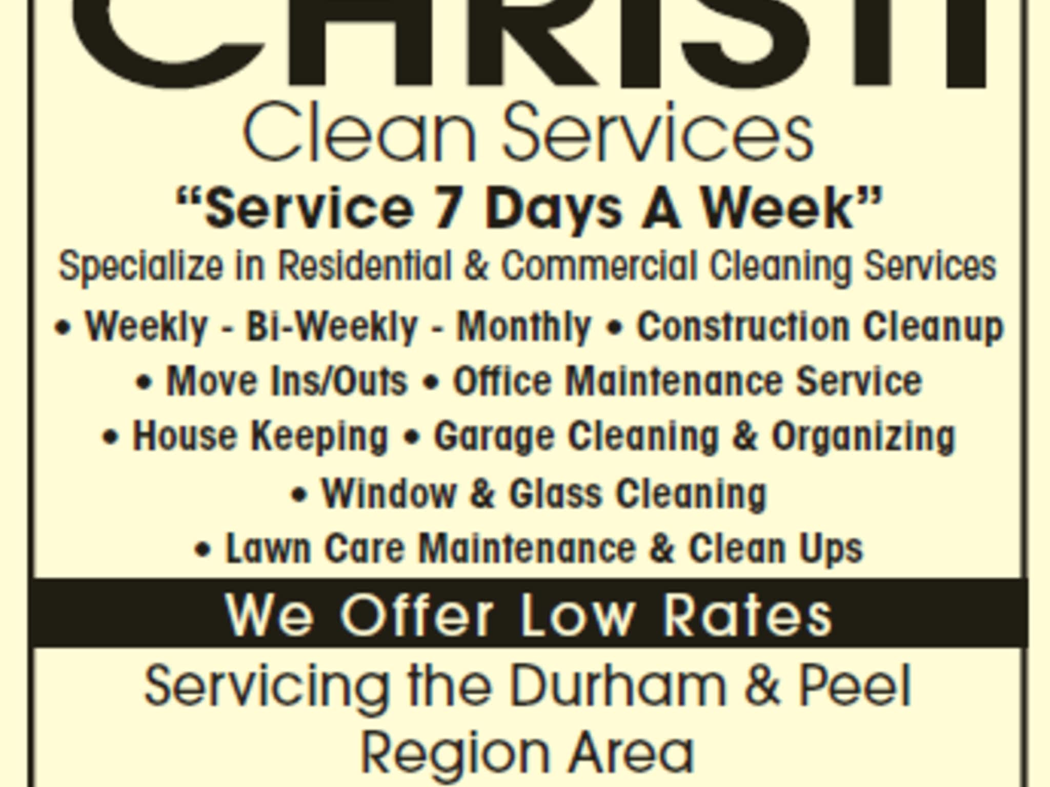 photo Christi Clean Services