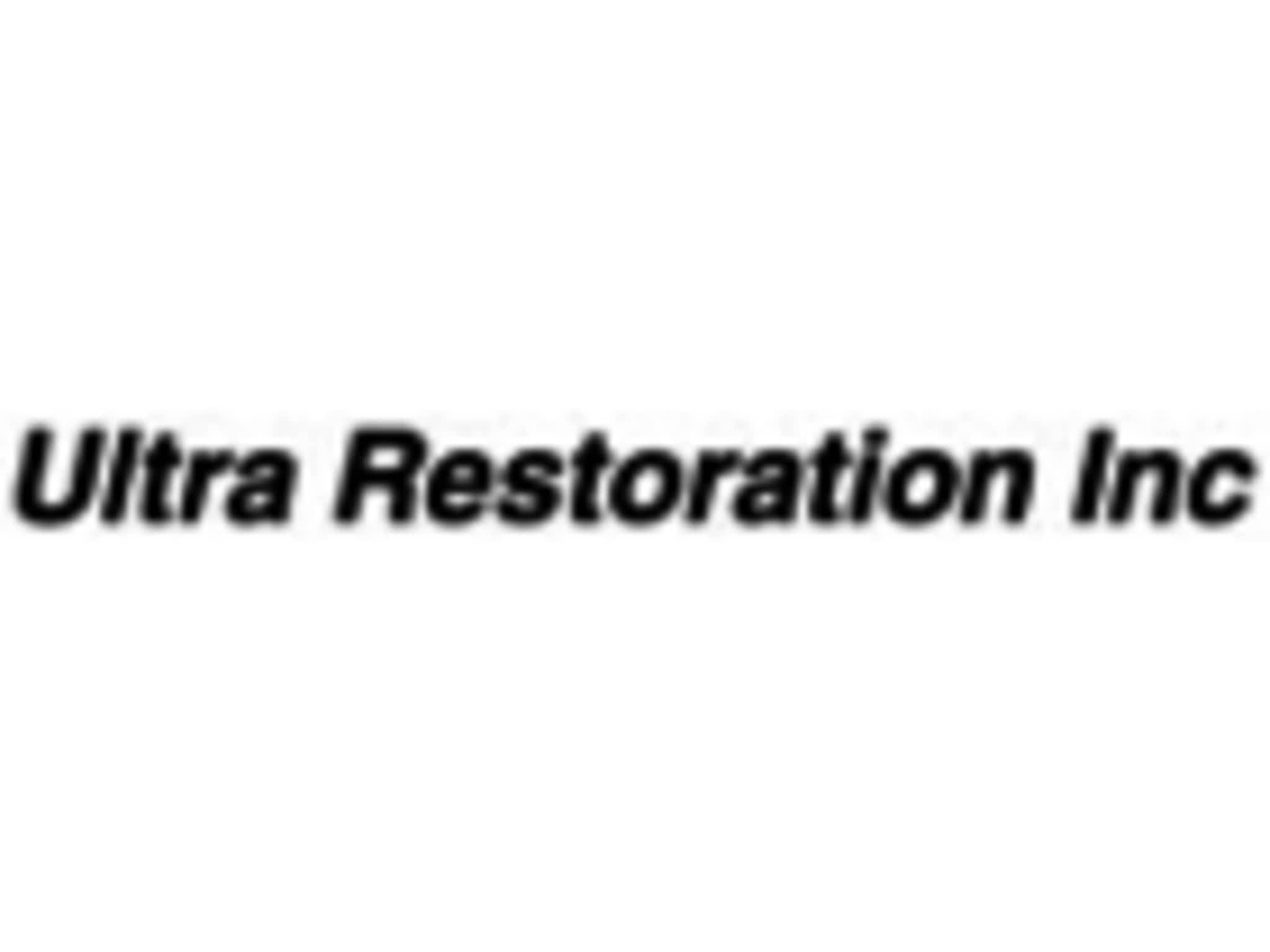 photo Ultra Restoration Inc
