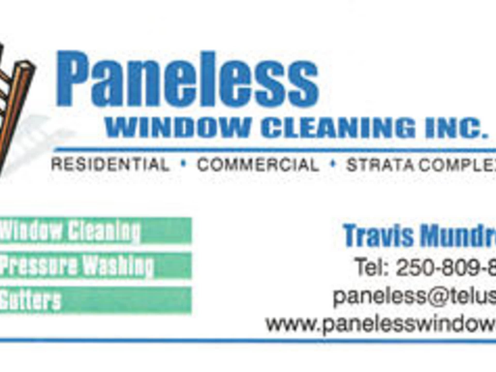 photo Paneless Window Cleaning
