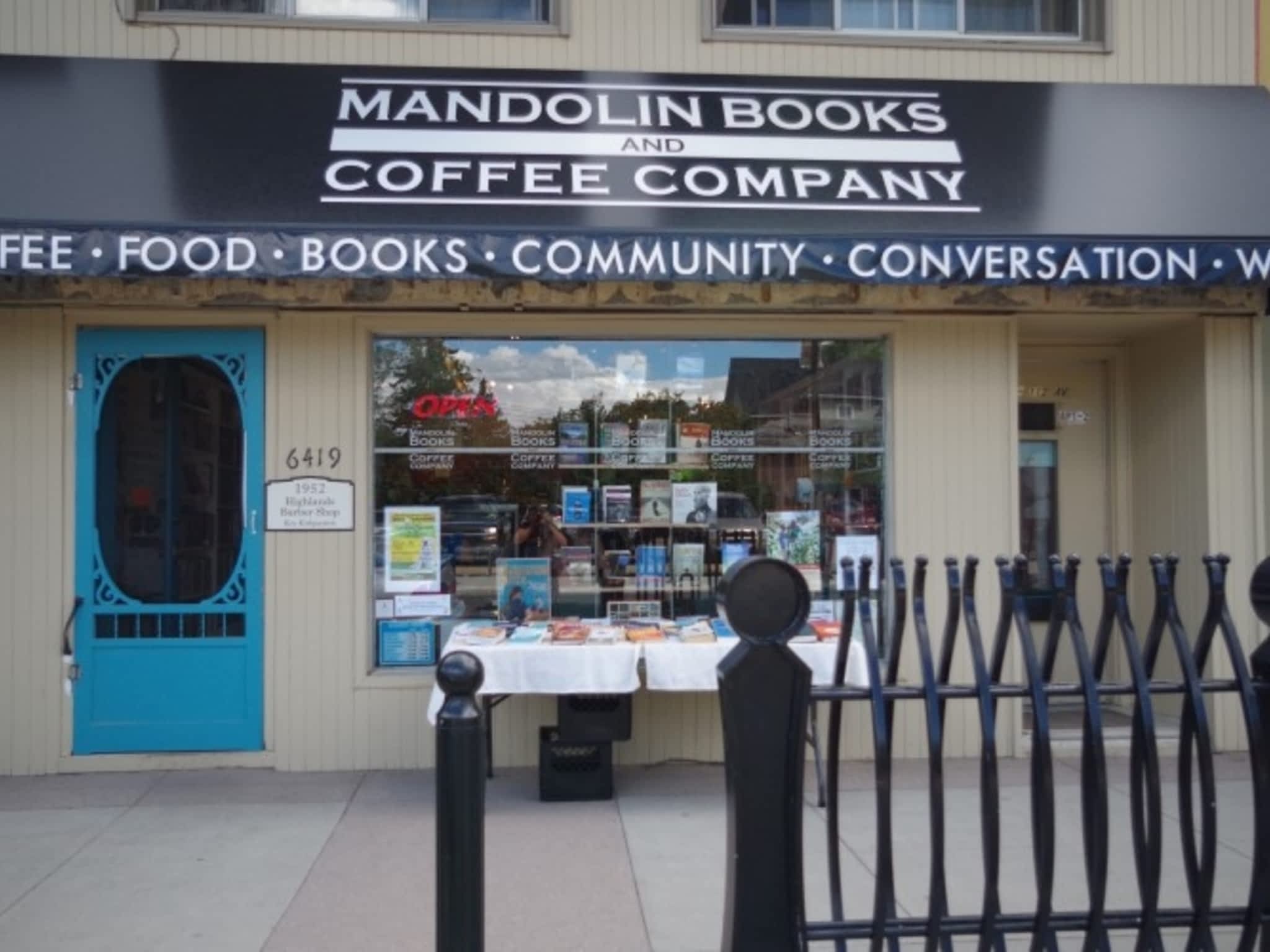 photo Mandolin Books & Coffee Company