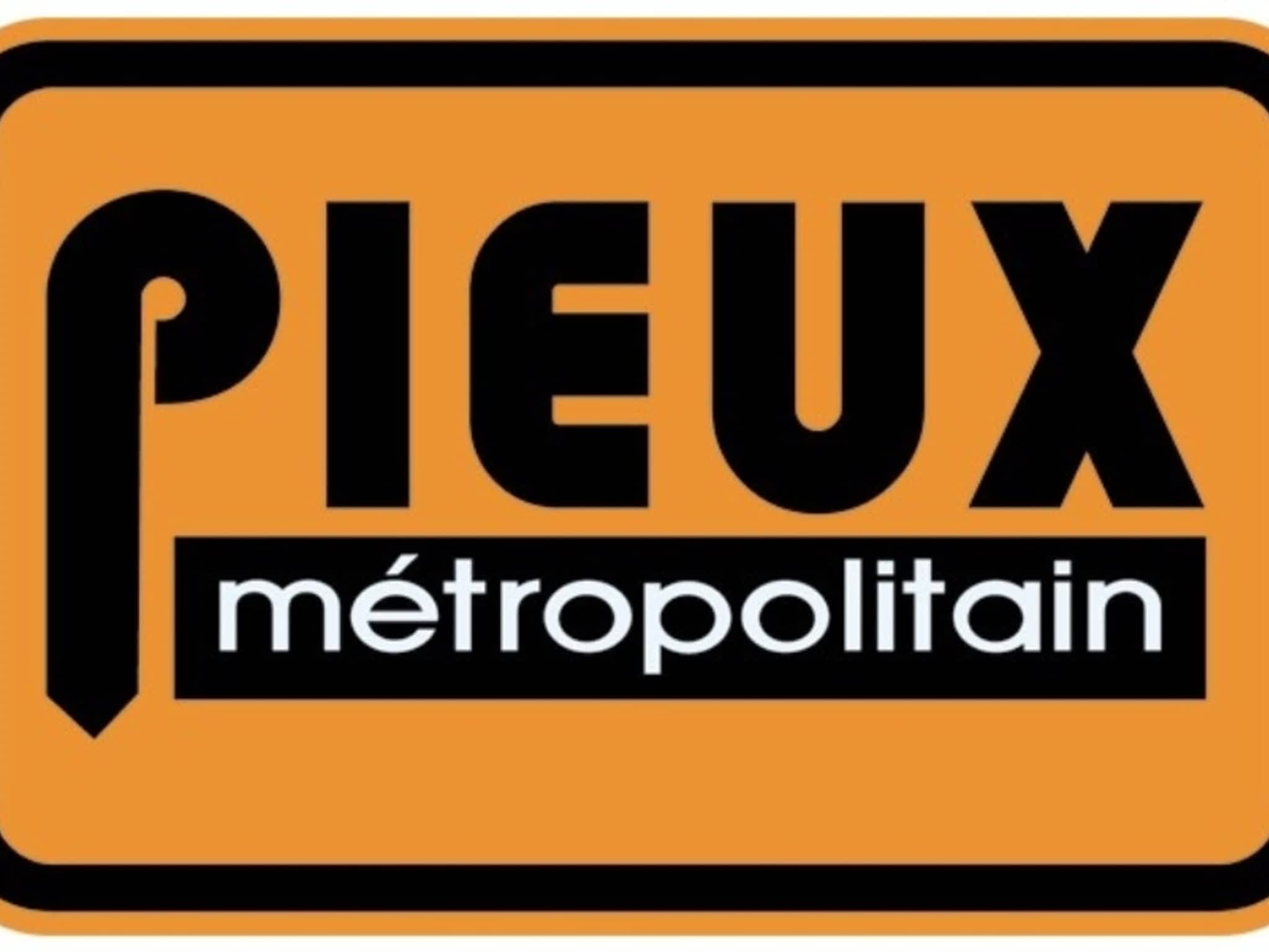 photo Pieux Métropolitain Inc