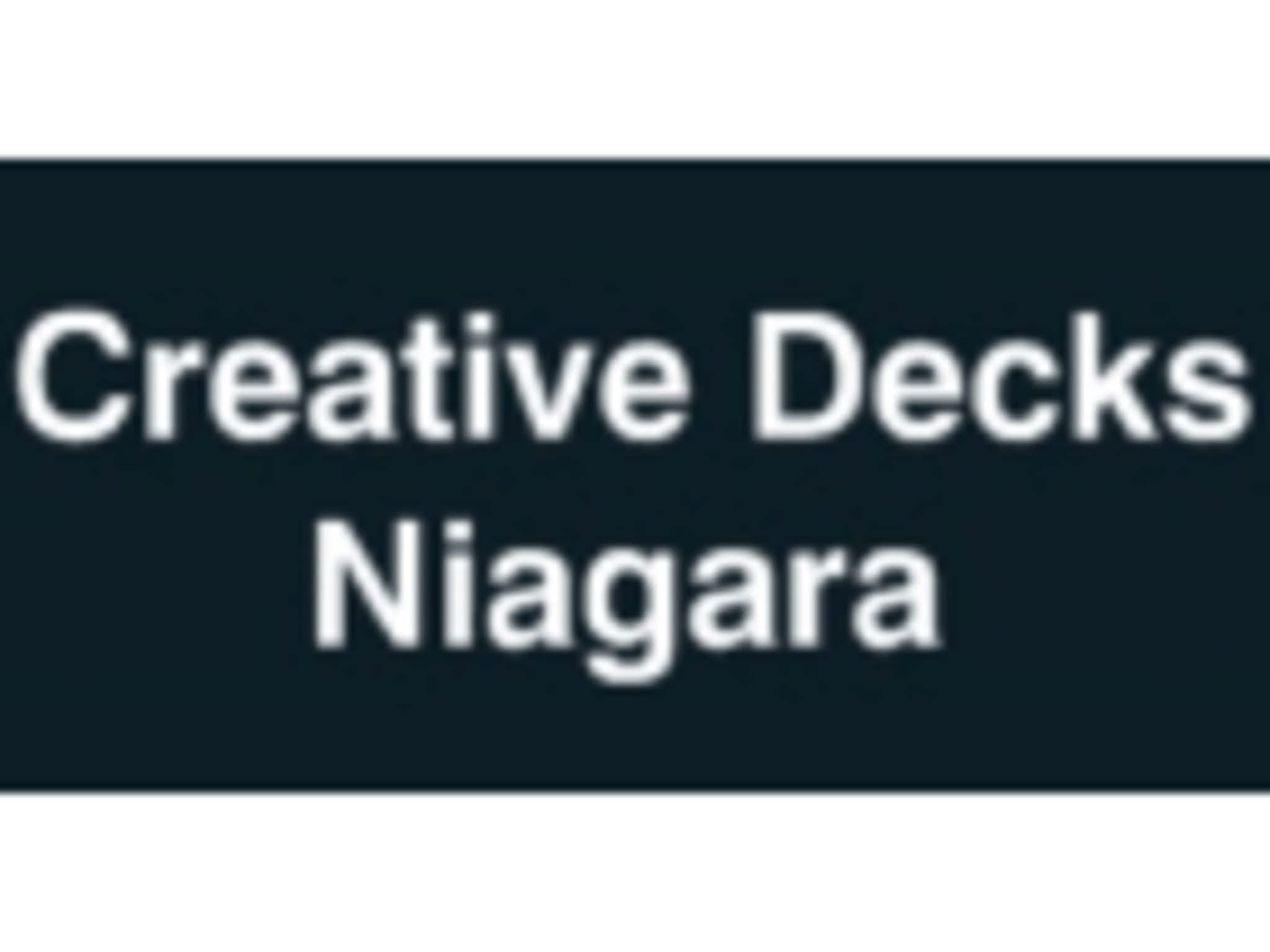 photo Creative Decks Niagara
