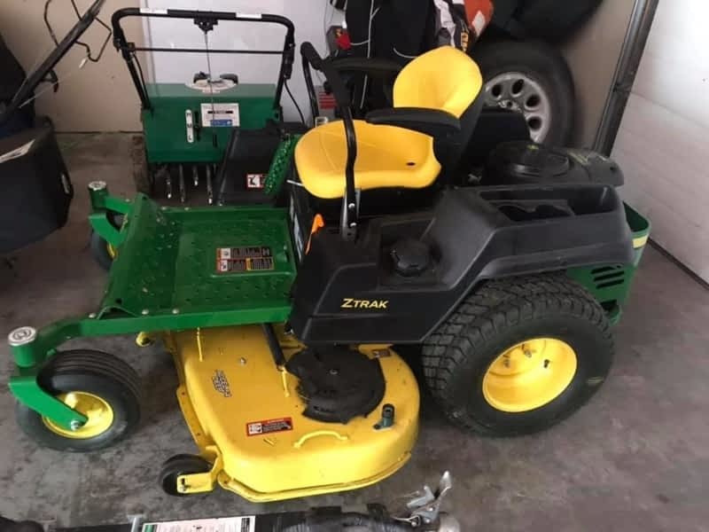 Frank's lawn mower online service