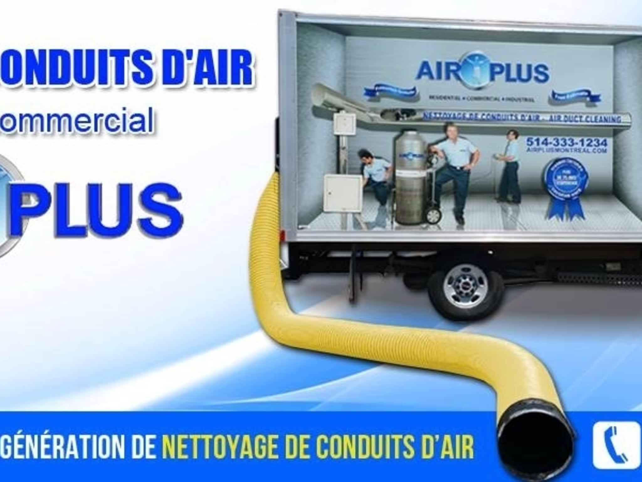 photo Air Plus Montreal Nettoyage de Conduits d'Air