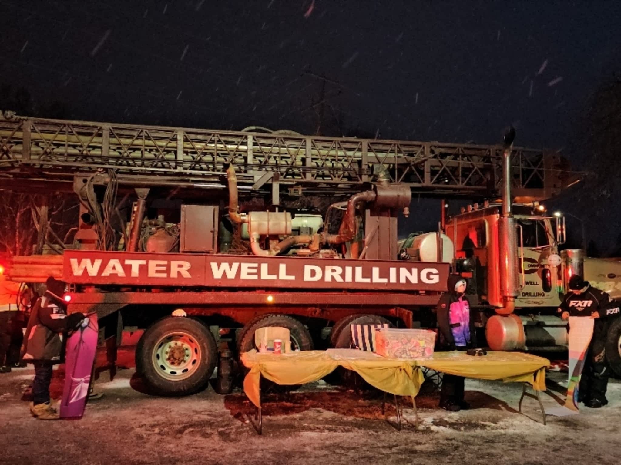 photo Wolframes Community Well Drilling