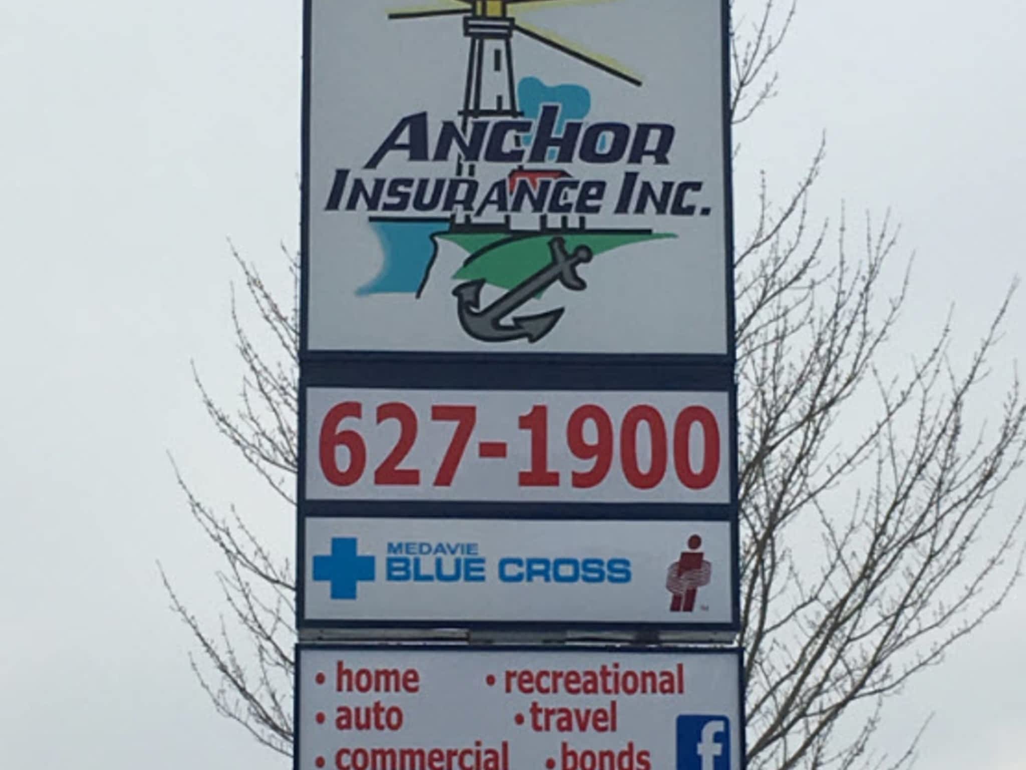 Anchor Insurance Inc Miramichi, NB 879 King Hwy Canpages