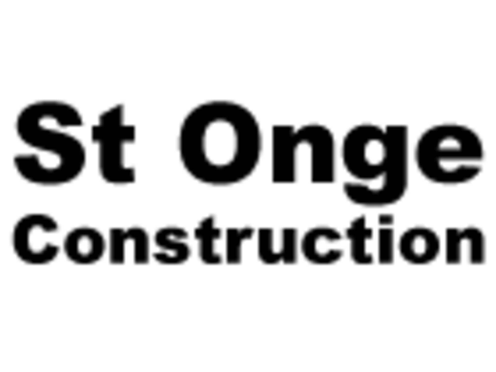 photo St Onge Construction