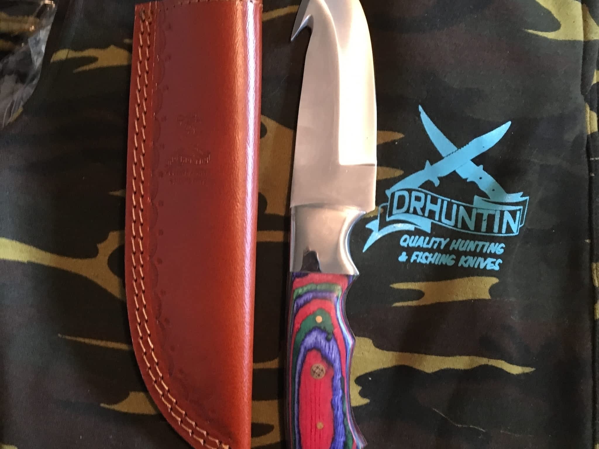 photo Drhuntin Quality Hunting & Fishing Knives